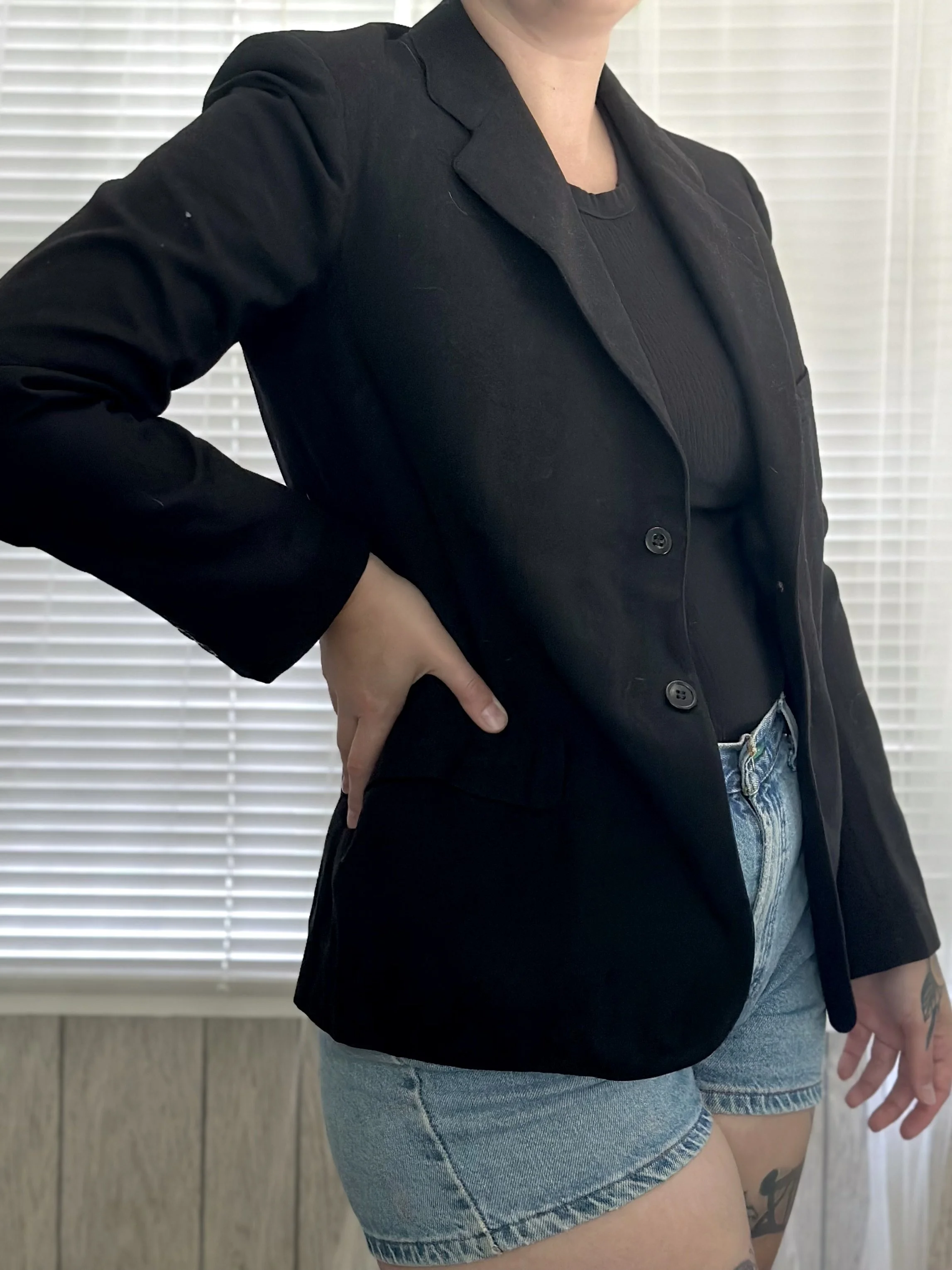 Baltoclothes Black Blazer