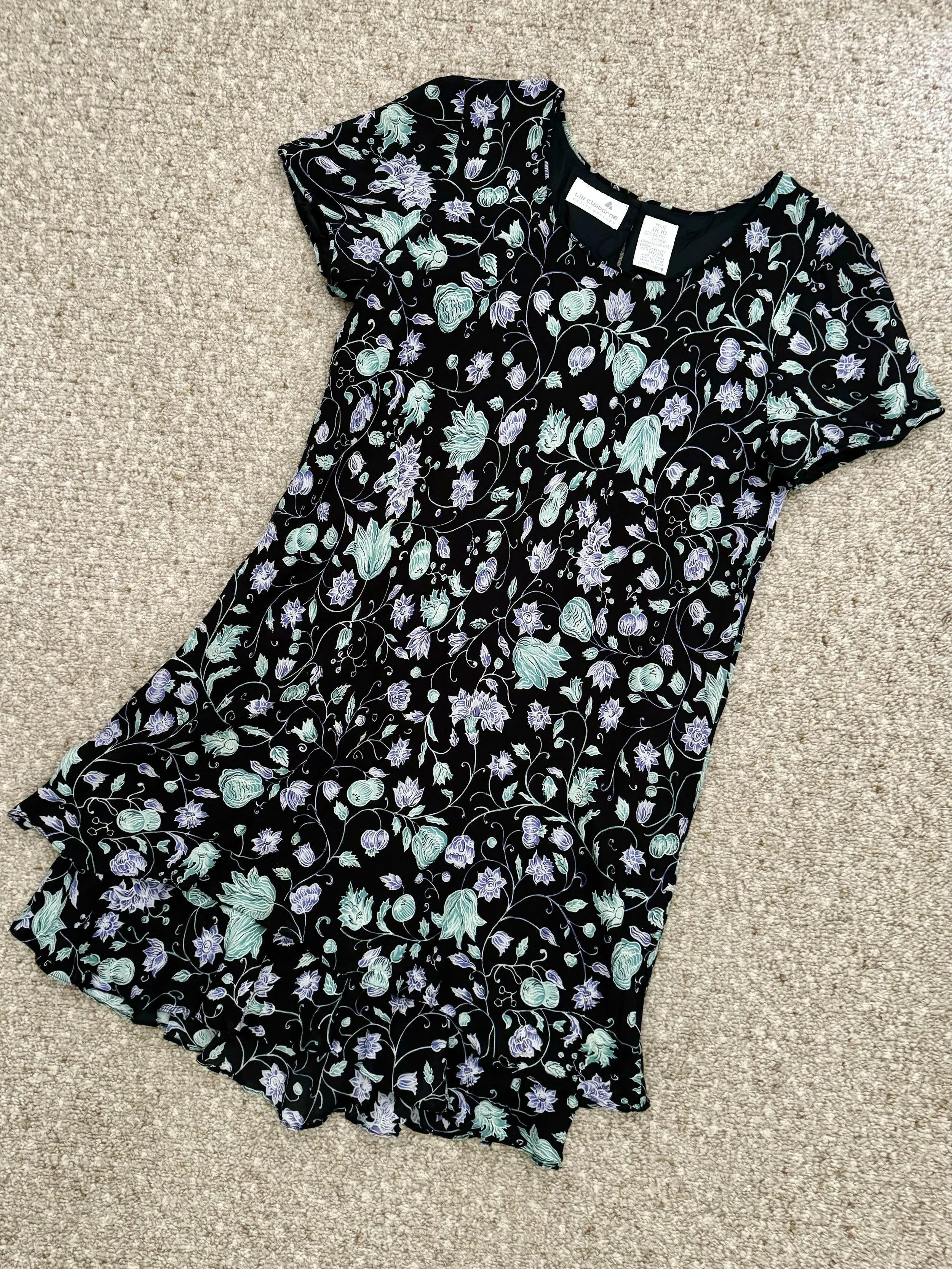 Liz Claiborne Floral Mini Dress