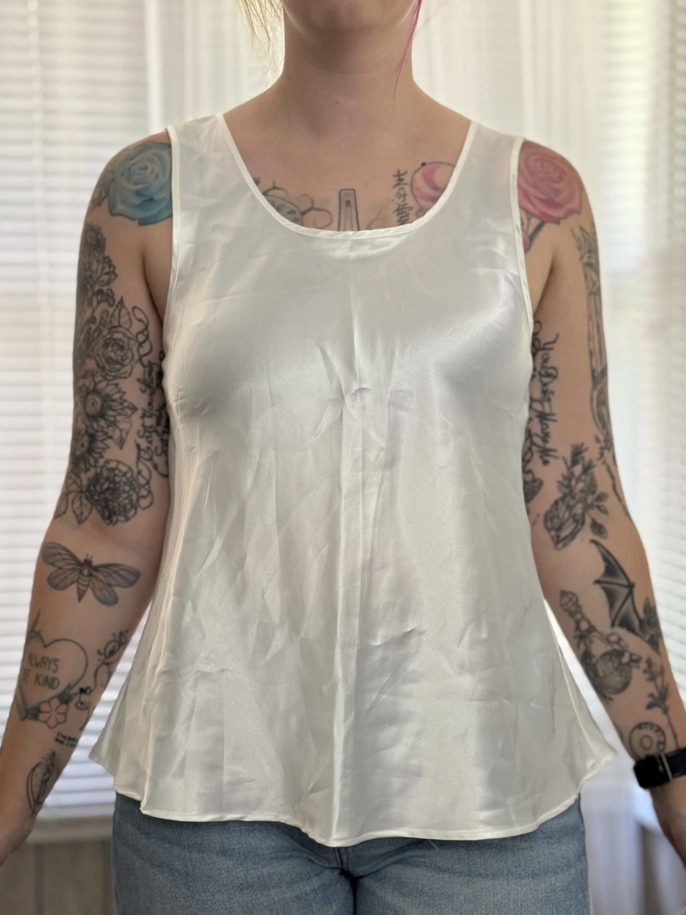 Heather Nicole White Tank