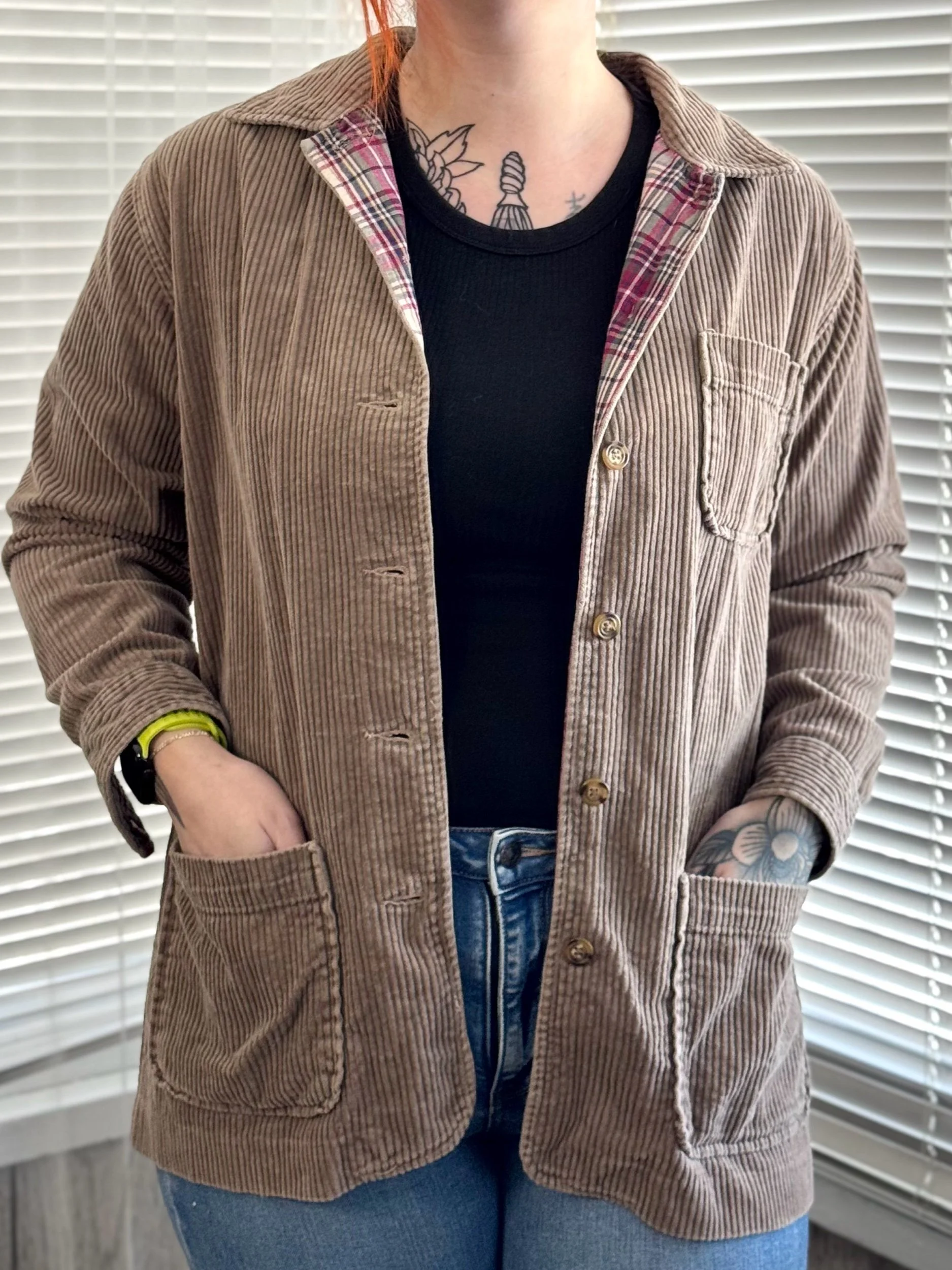 Cabin Creek Tan Corduroy Jacket