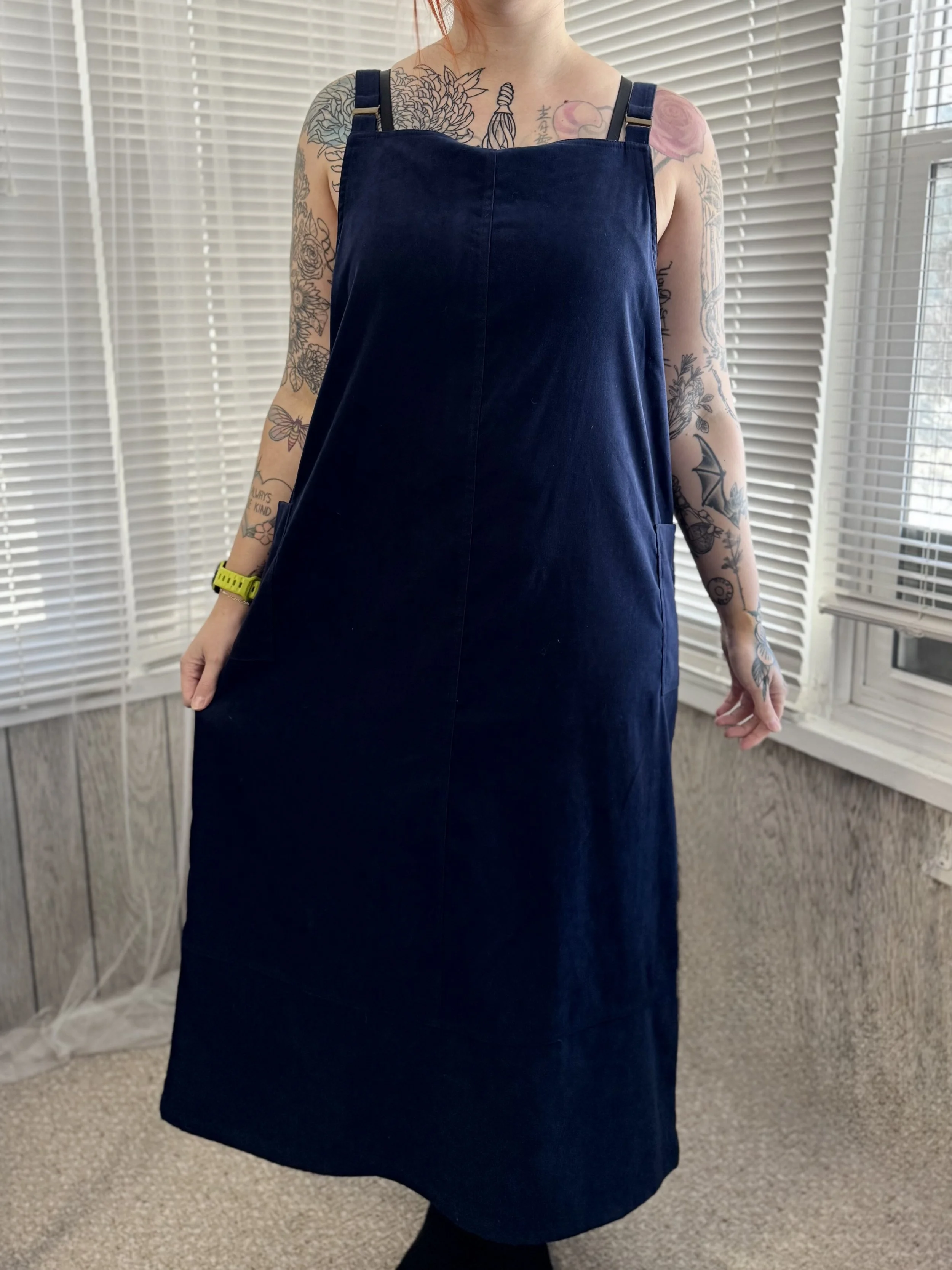 White Stag Navy Maxi Dress