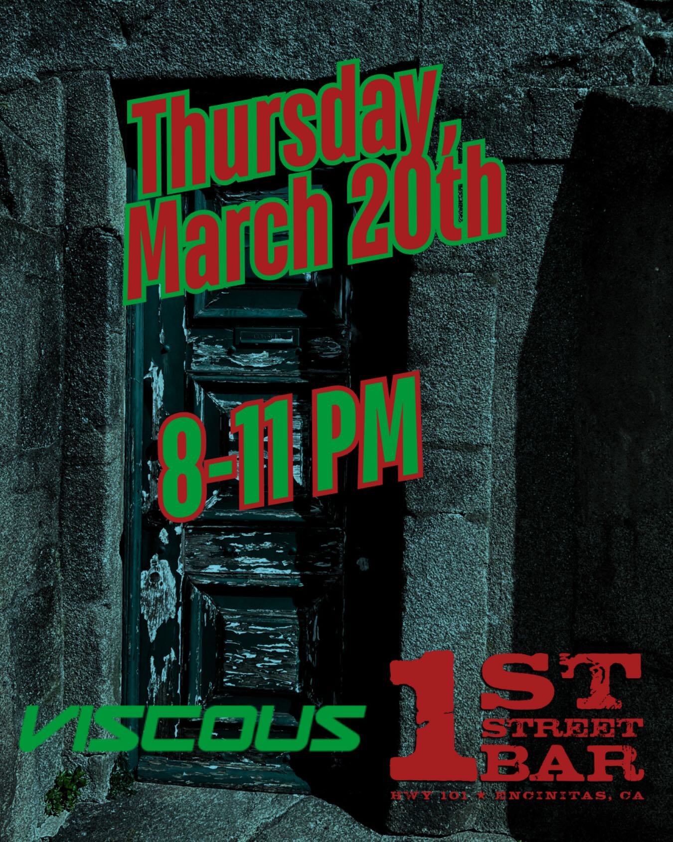 Rinse off your wetsuit and join us for a tasty libation up in lovely Encinitas @1ststreetbar Thursday March 20th 🏄&zwj;♂️ 

8-11 PM

#Encinitas #covers #originals #livemusic #northcounty