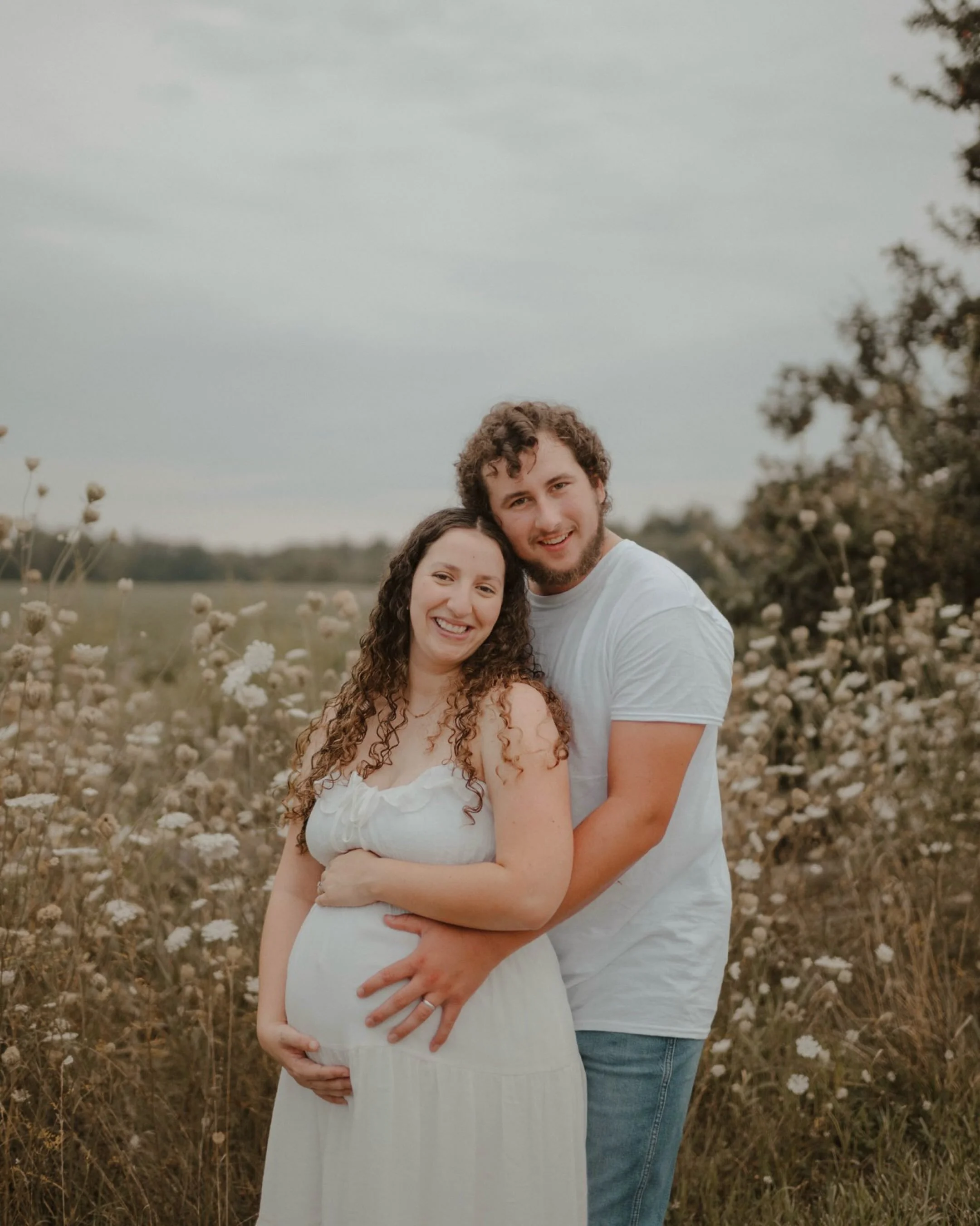 was having mega flashbacks during this shoot because we shot at the same locations we did senior pix of these two 🥹
.
.
cannot believe how fast the time goes!!! Now they&rsquo;re patiently awaiting their little boy. 🥹