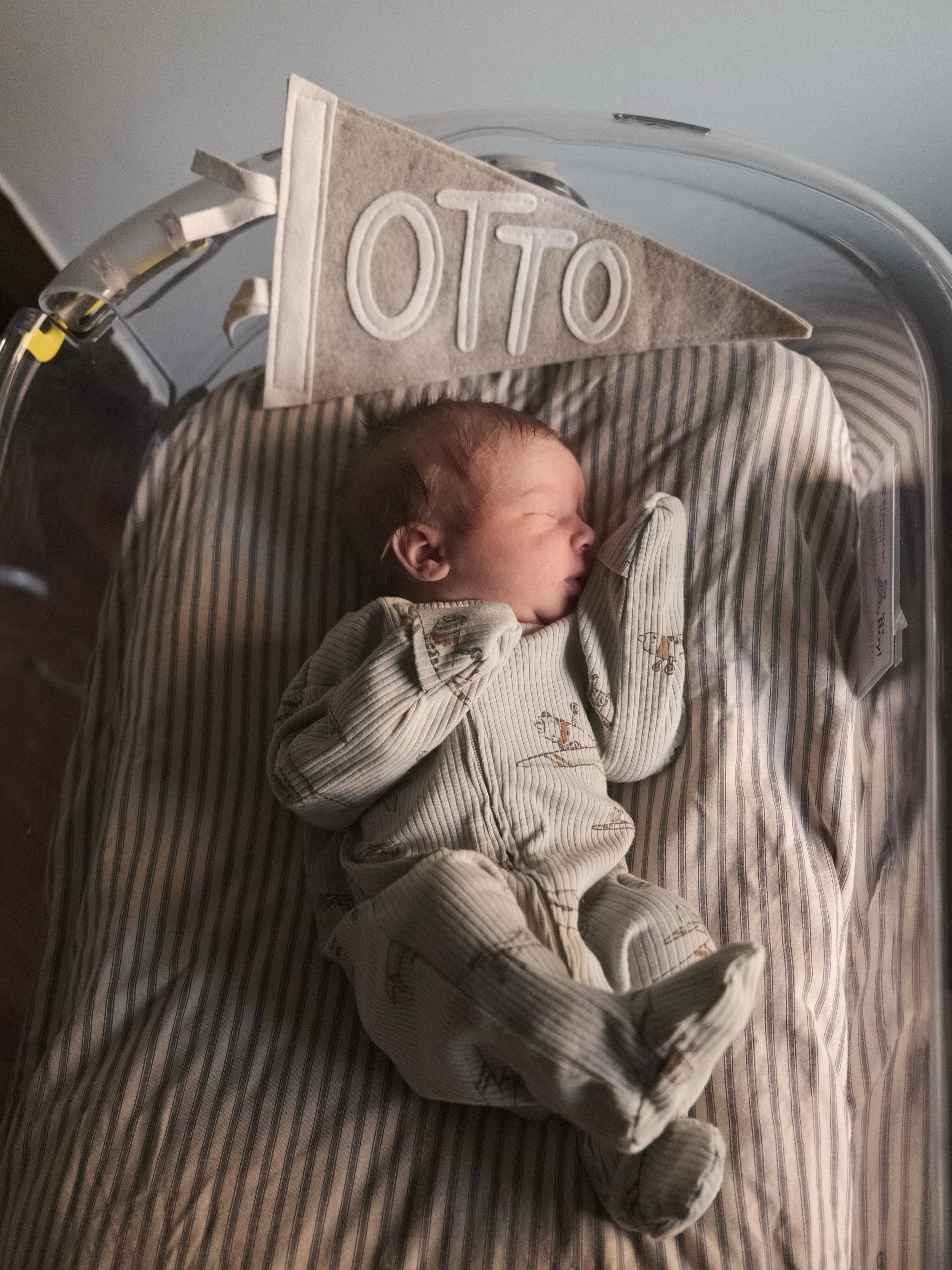 our newest member arrived Sunday, October 25 at 10:47 am 💙
.
.
in a newborn bubble over here and trying to absorb every moment. 🥲💙
.
.
The girls are quite fond of baby Otto! 👶