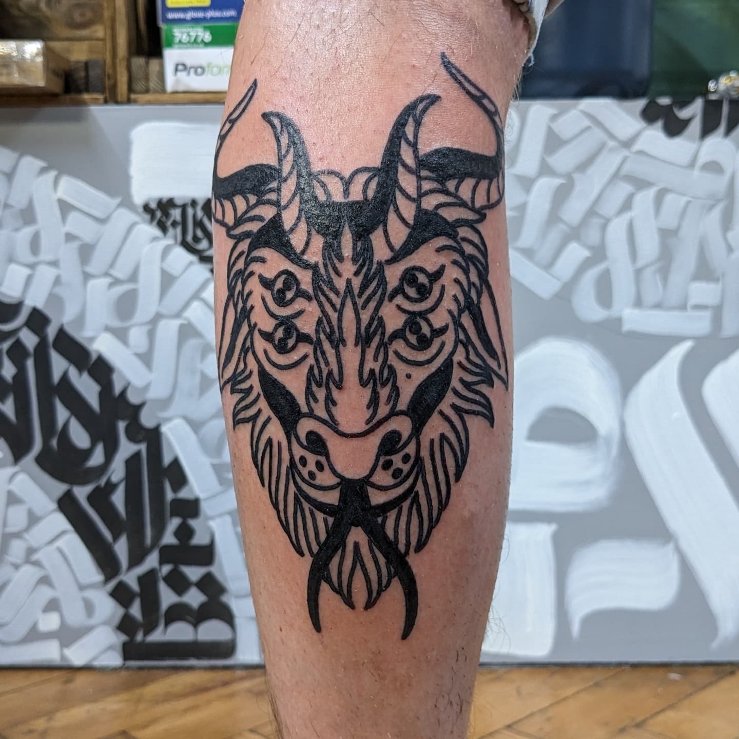 I know, I know, it's actually a Baphomet, but when I carefully considered the arguments for and against posting, or not posting this clip, weighed the pros and cons, considered the potential social media benefits Vs any potential lawsuit, all signs p