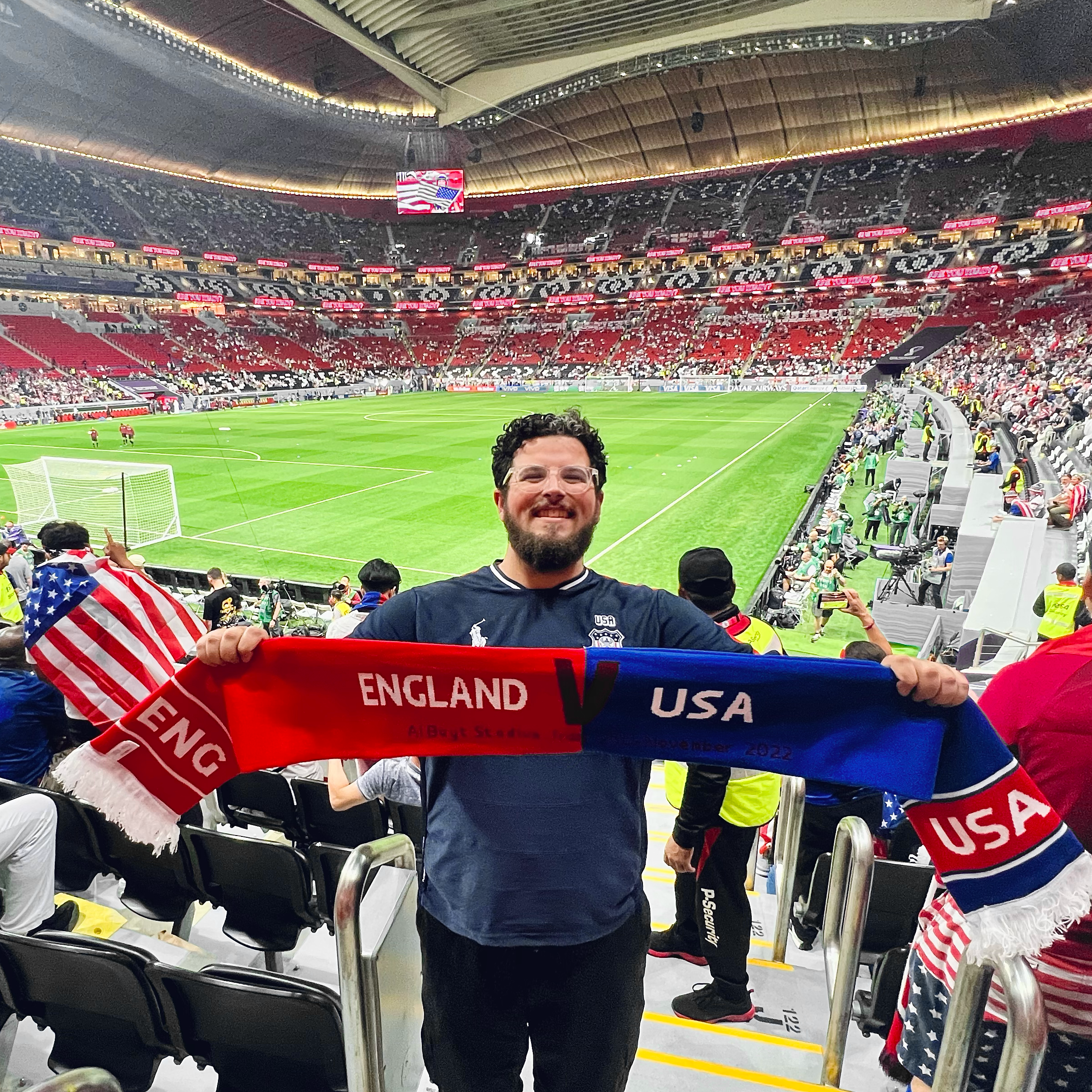 FIFA Fan Movement - Qatar 2022 - USA vs England