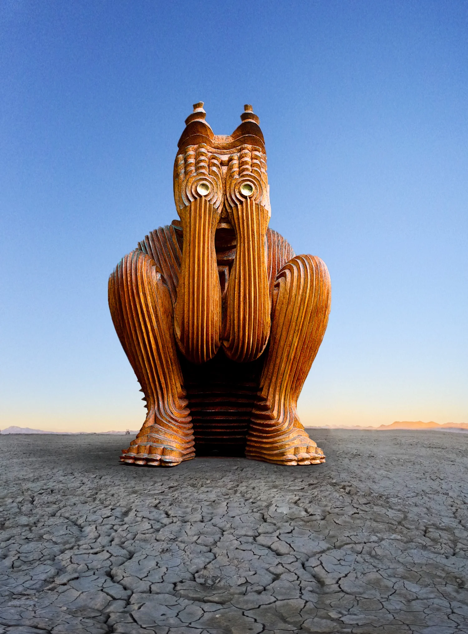 Behind Closed Eyes sculpture by Spencer Hansen