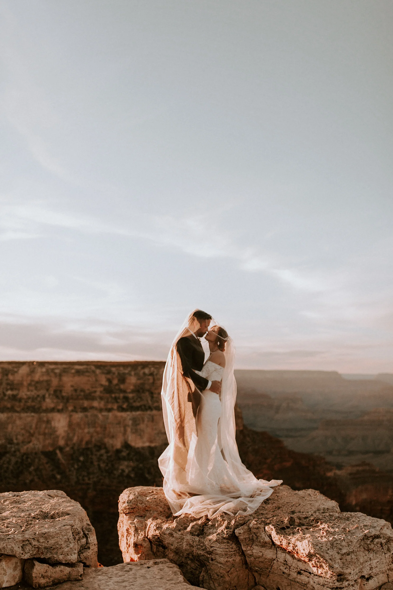 Tyler &amp; Kristina. Grand Canyon Wedding. Arizona.