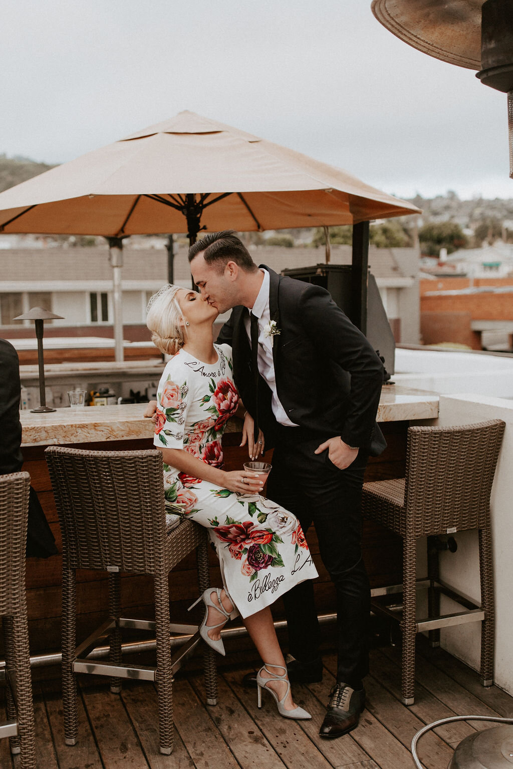 Brittany &amp; Brandon. Intimate Wedding in Laguna Beach, CA.