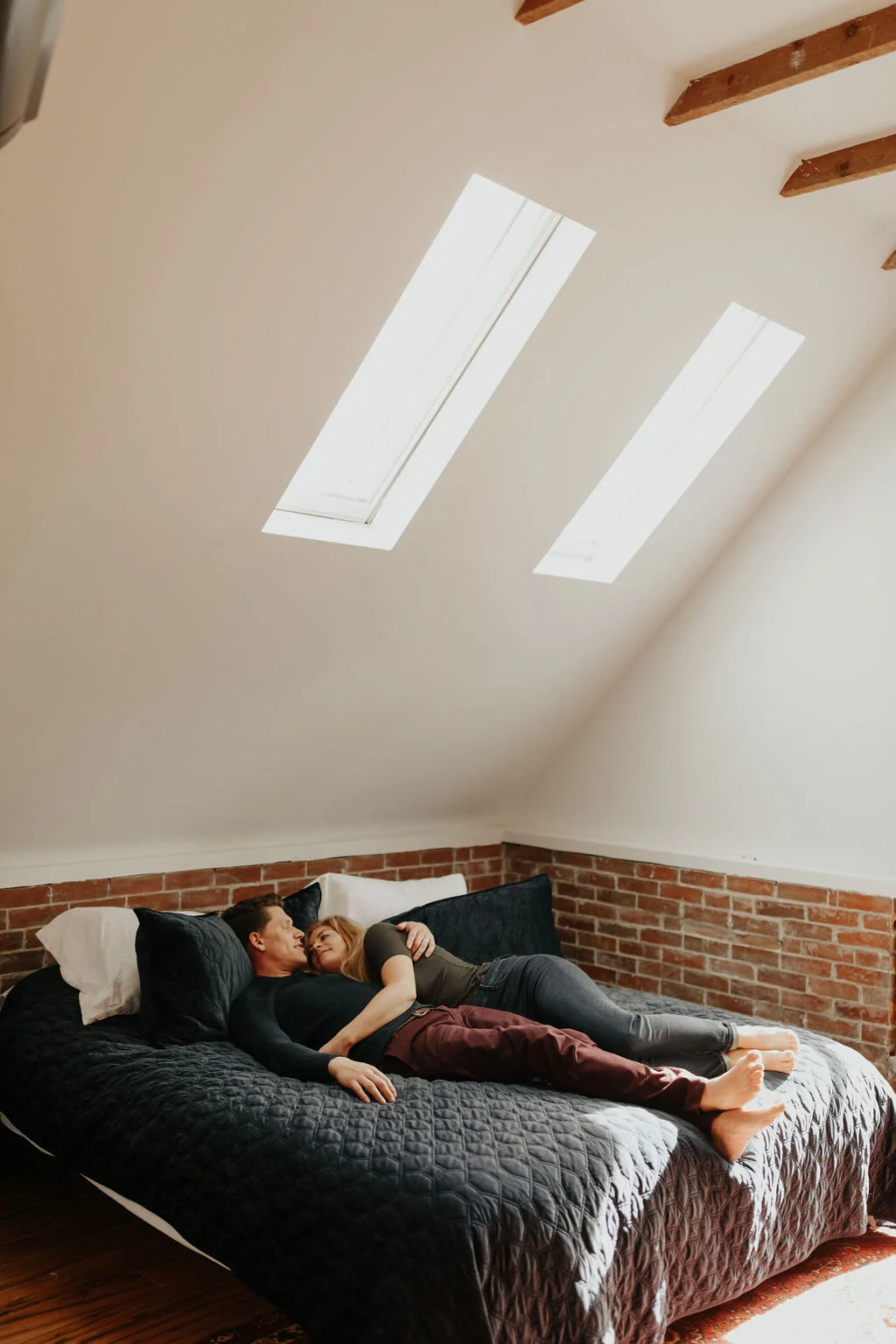 Rachel &amp; Ben. In-Home Session. Denver, Colorado Photographer.