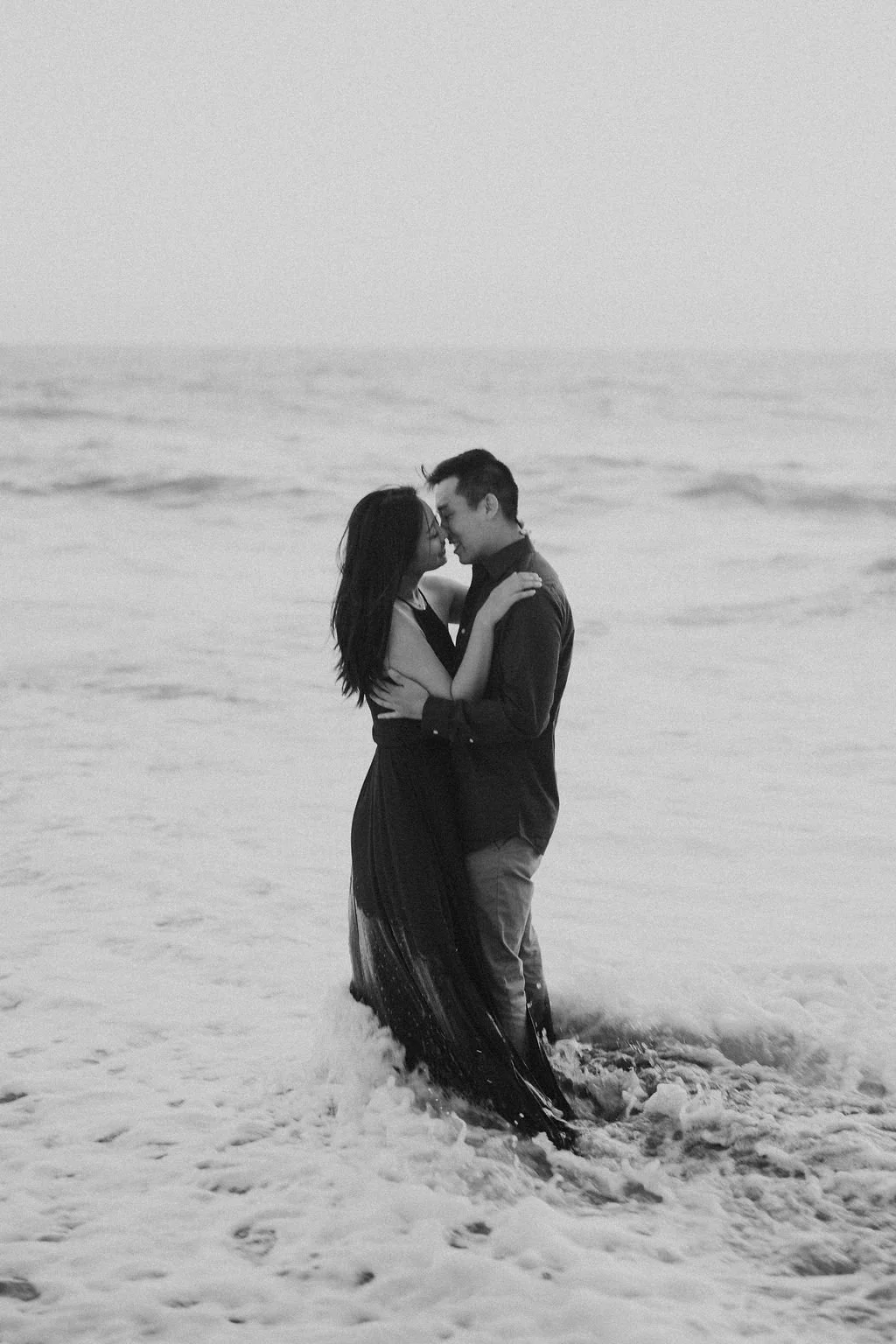 Min &amp; Kurtis. Malibu Engagement. Los Angeles, California.