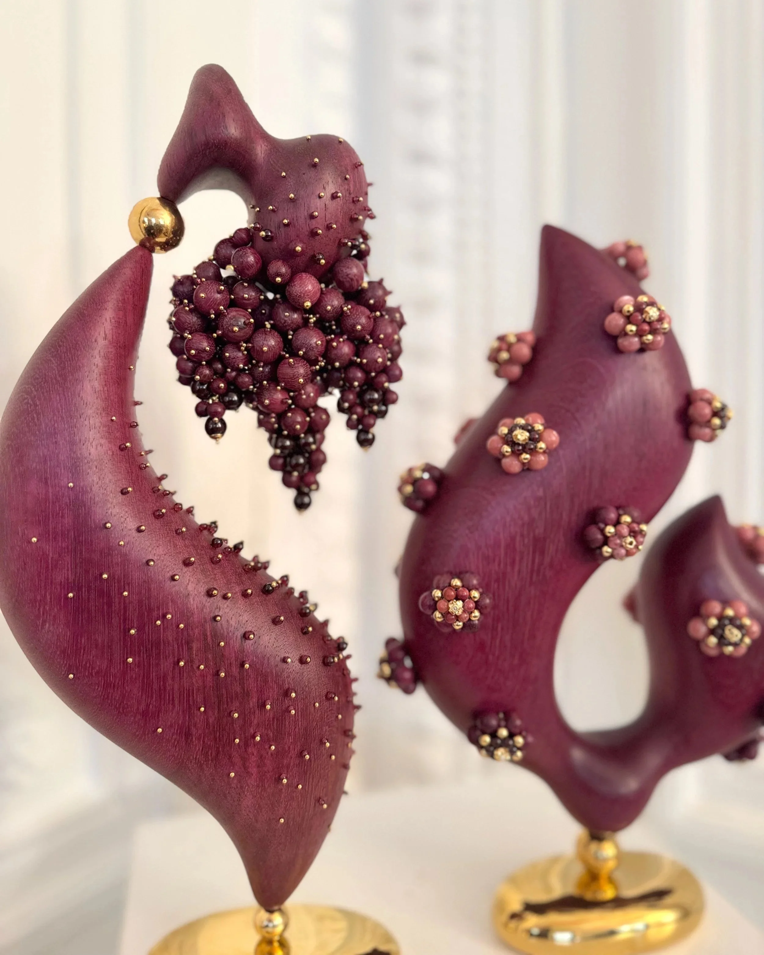 Tulite Fine Art Wood Sculpture