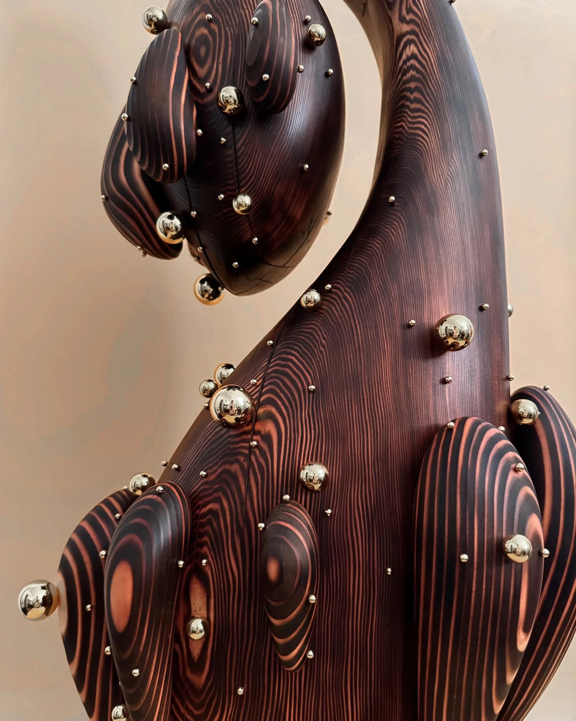  Fine Art Wood Sculpture Monum