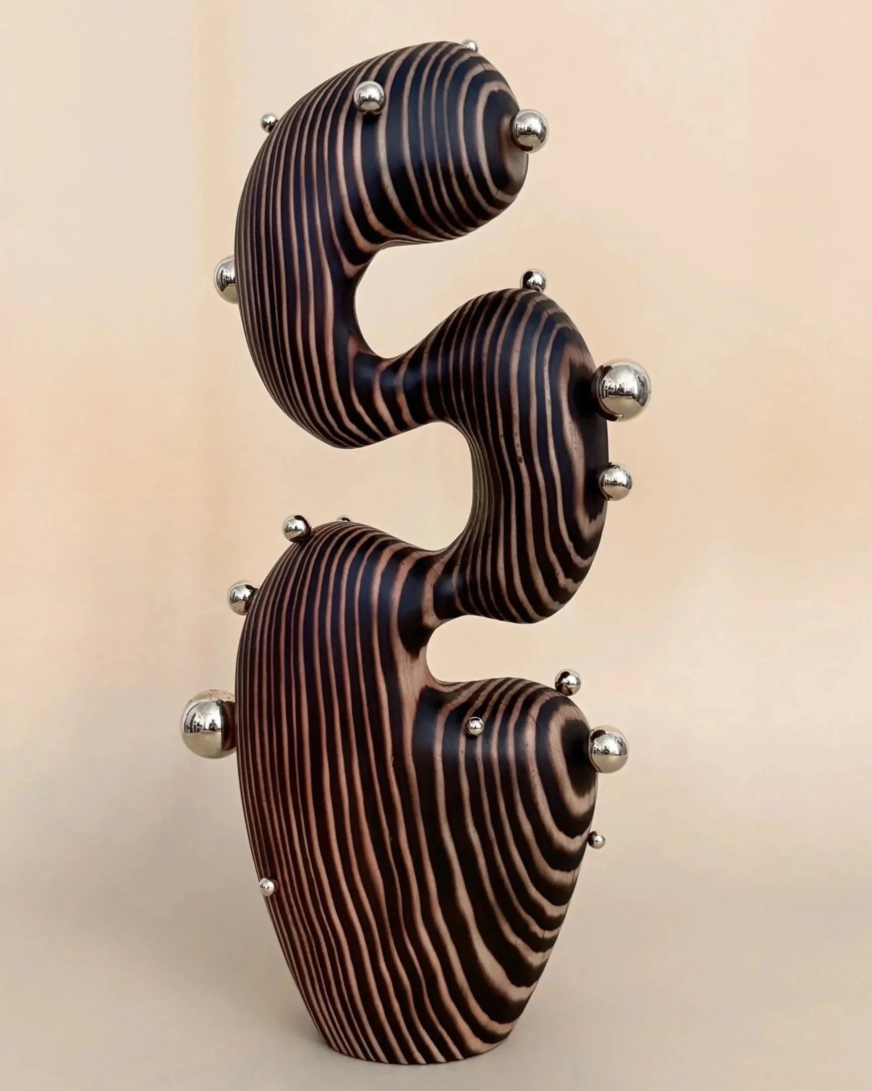  Fine Art Wood Sculpture Bruzi