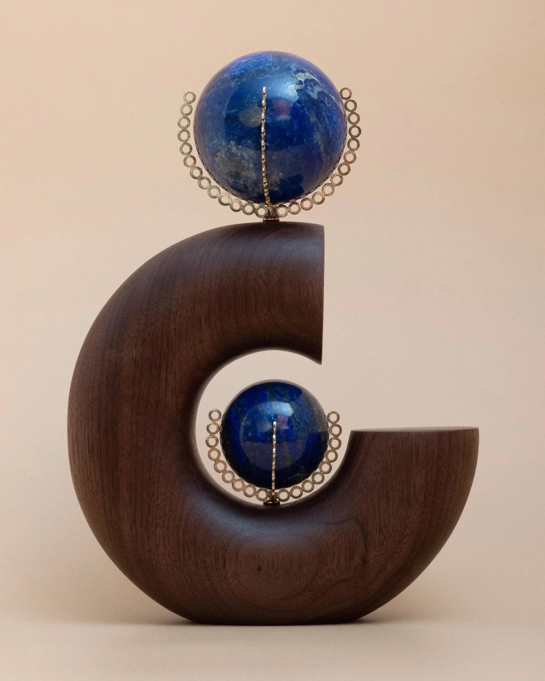  Fine Art Wood Sculpture Labeli