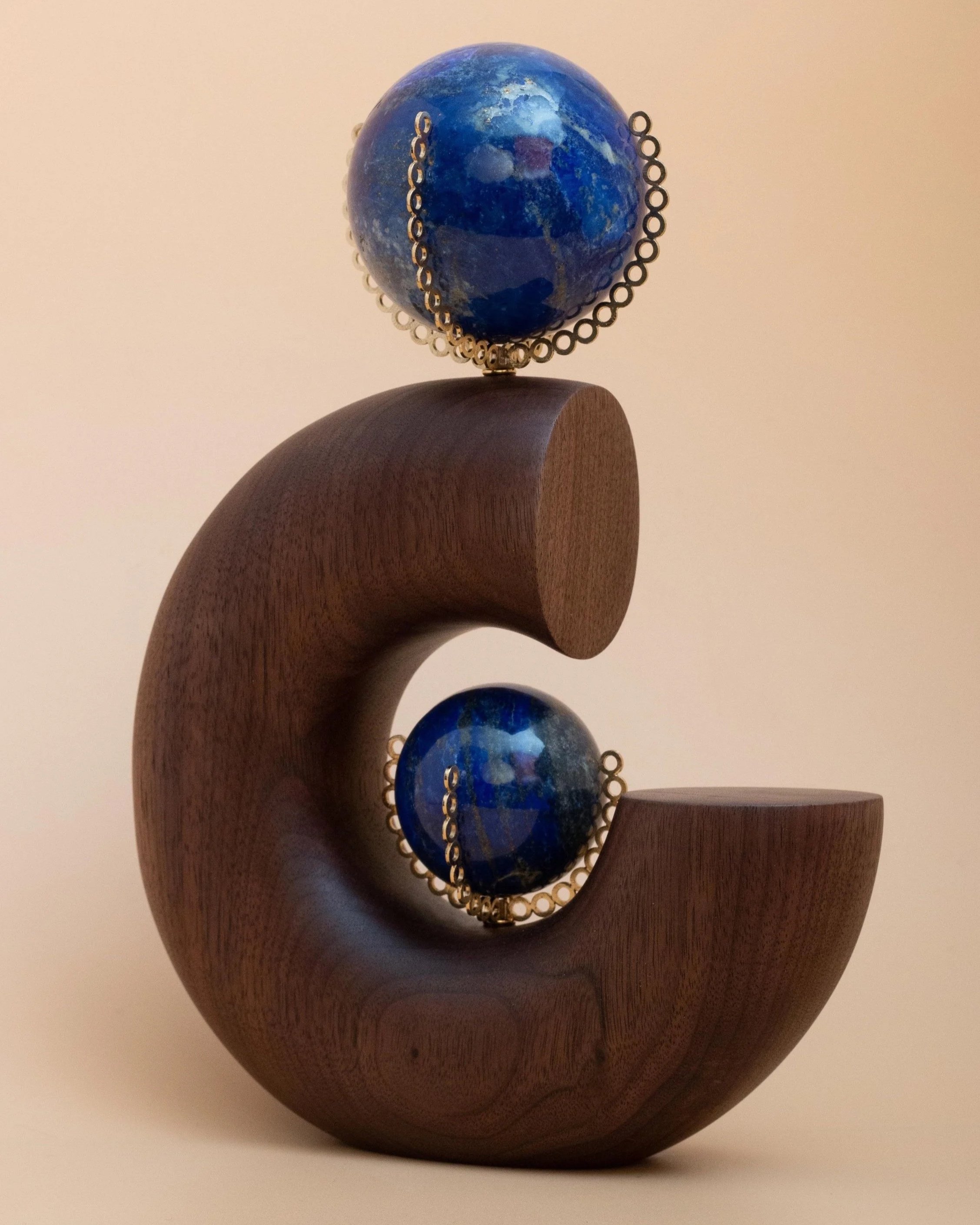  Fine Art Wood Sculpture Labeli