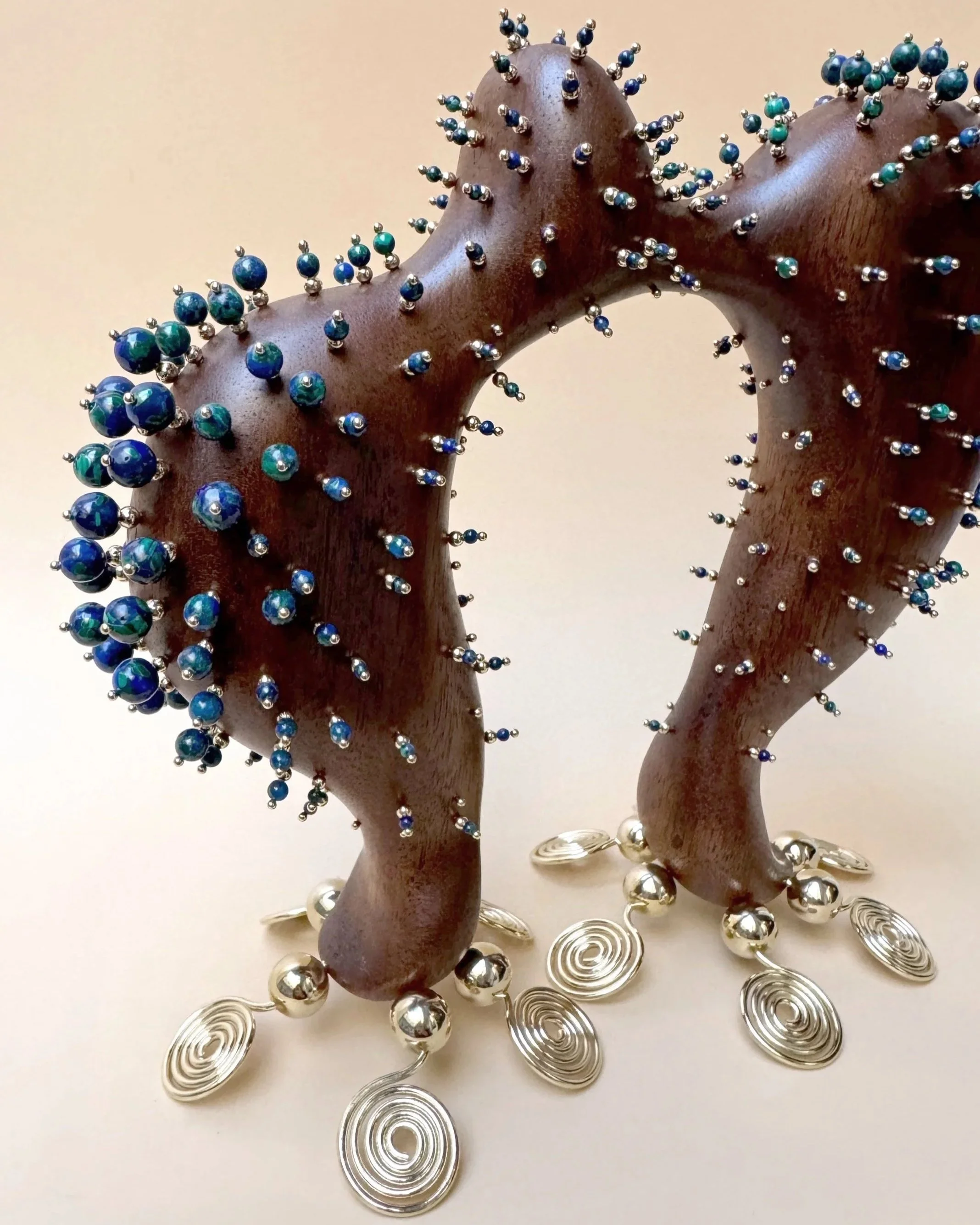  Fine Art Wood Sculpture Grinou