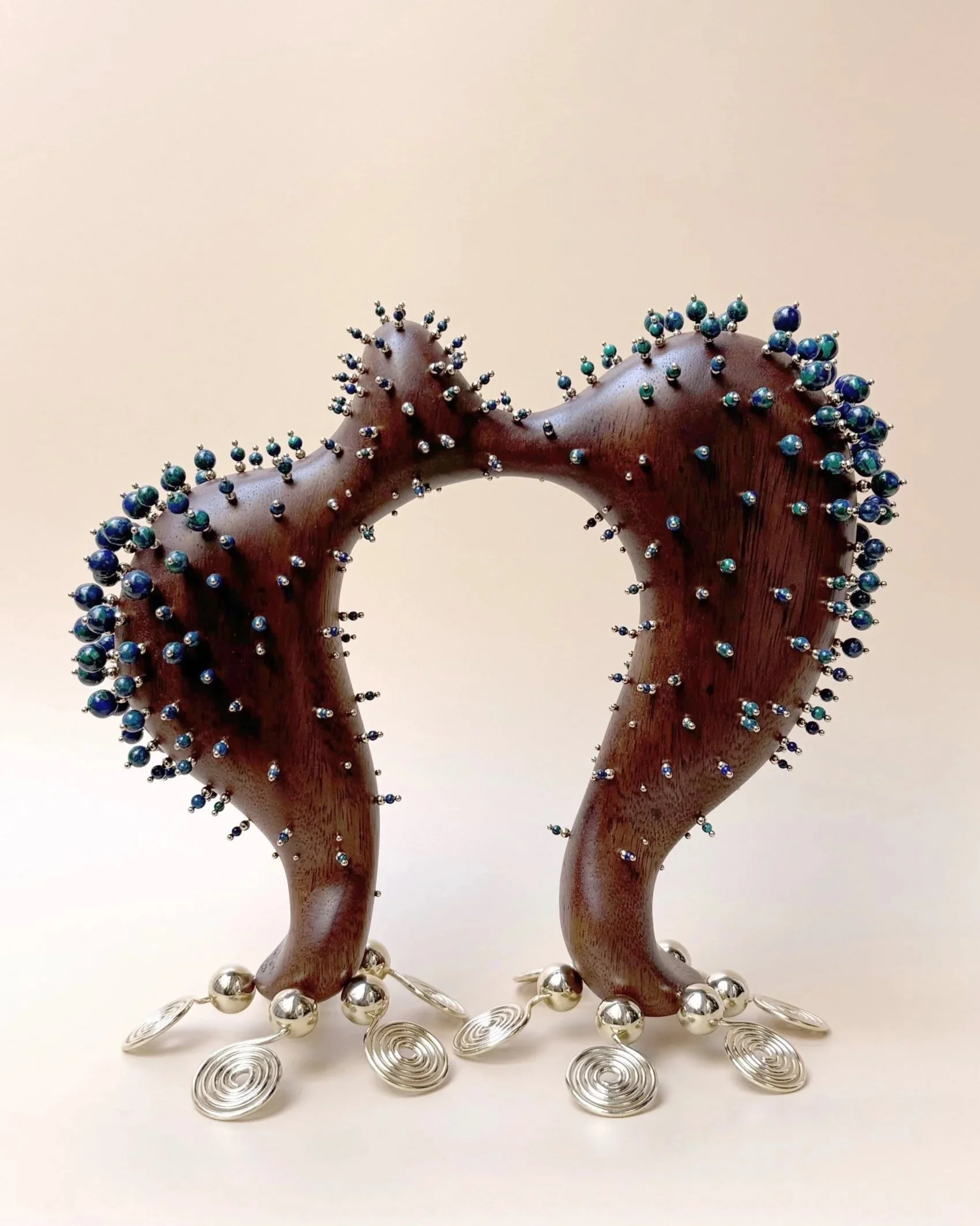  Fine Art Wood Sculpture Grinou