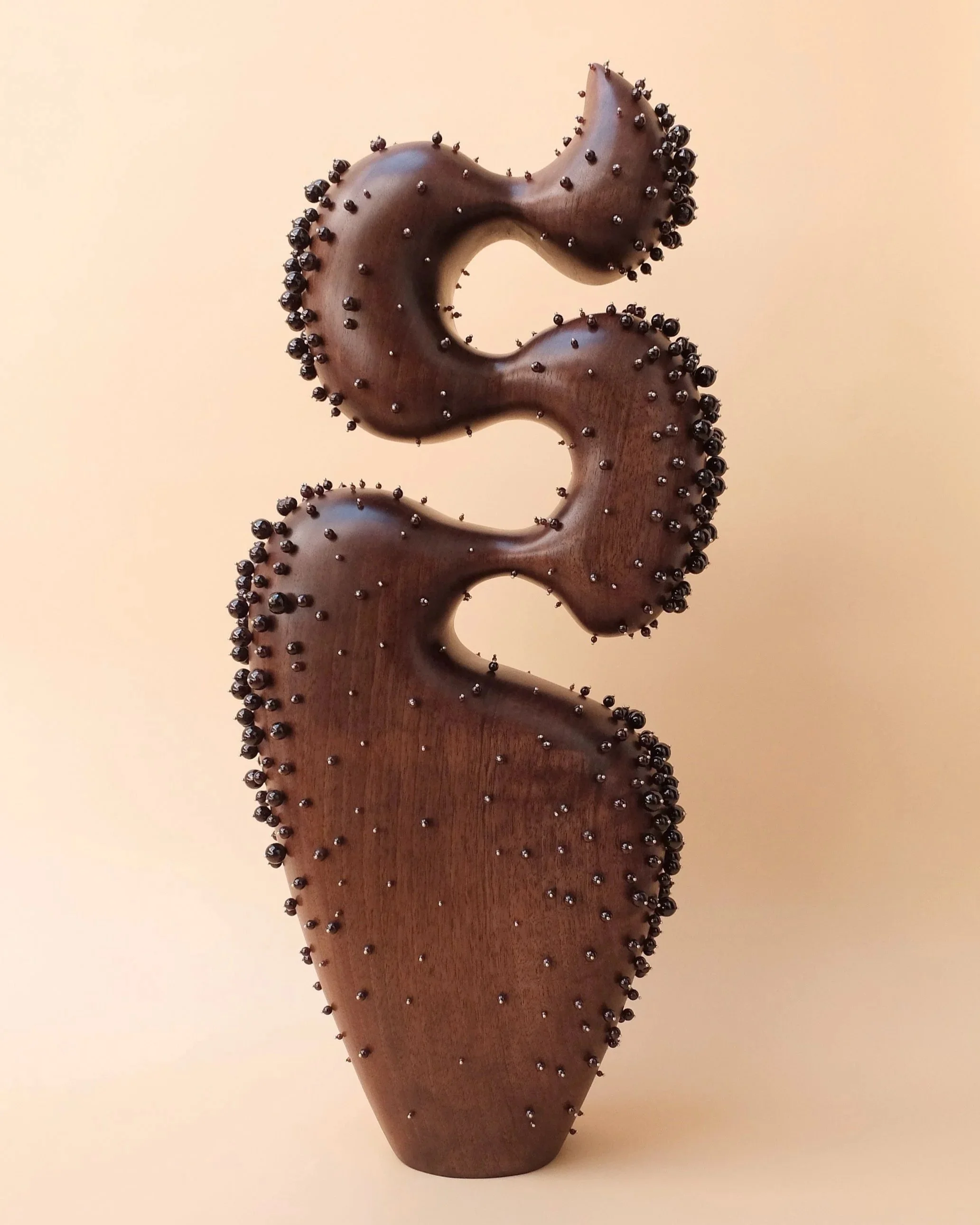 Sumo Fine Art Wood Sculpture 