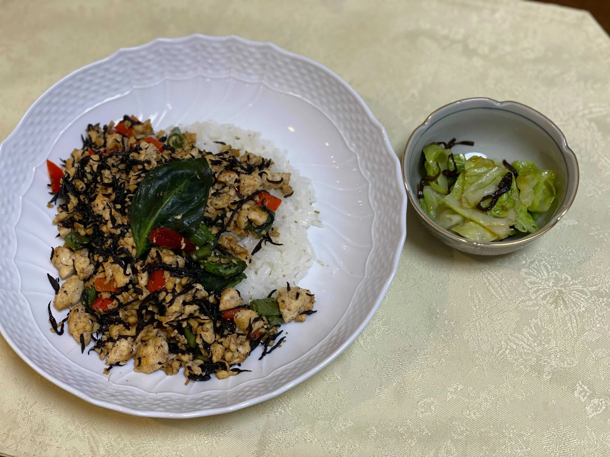 さっぱりキャベツの昆布あえ