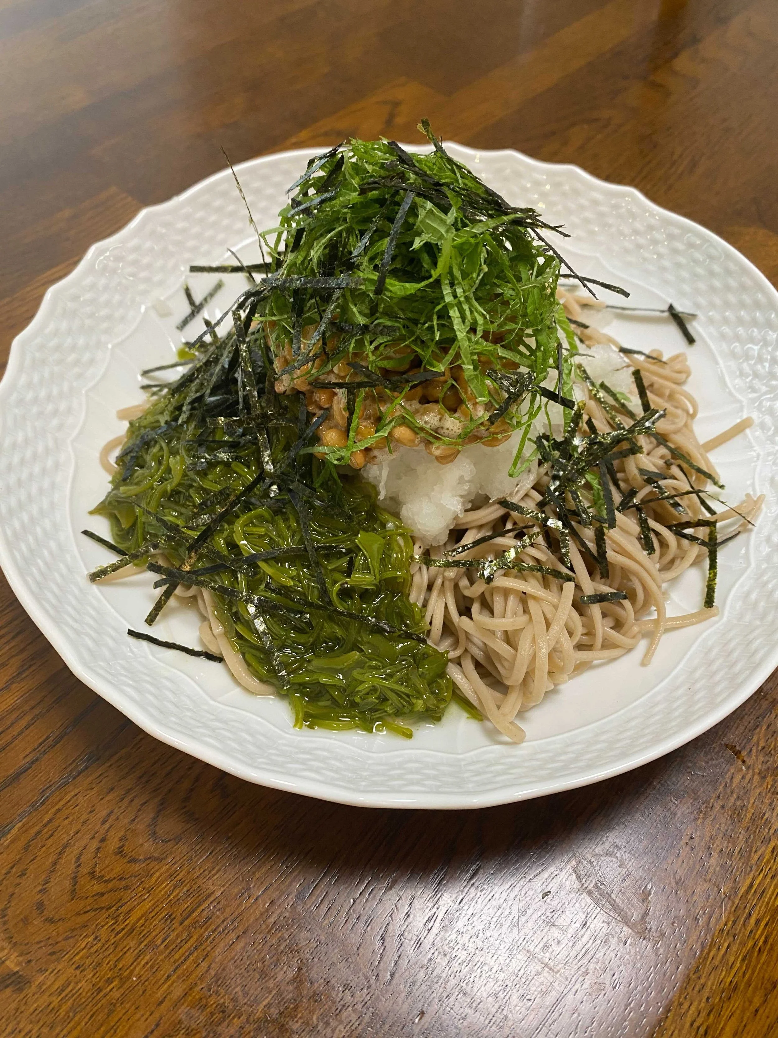 納豆おろしそば