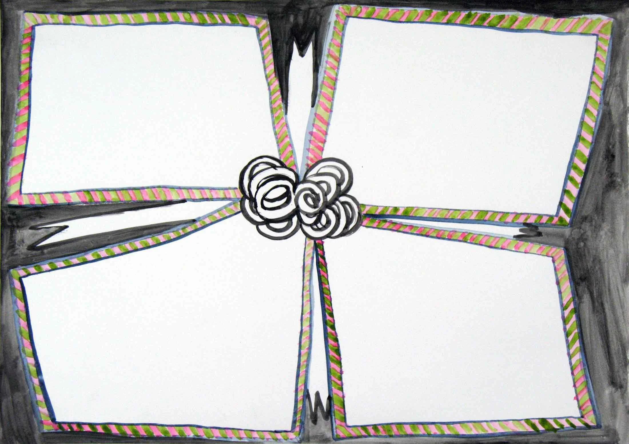 Uit de serie Verwachtingen (Expectations) gouache 29 x 42 cm, 2012