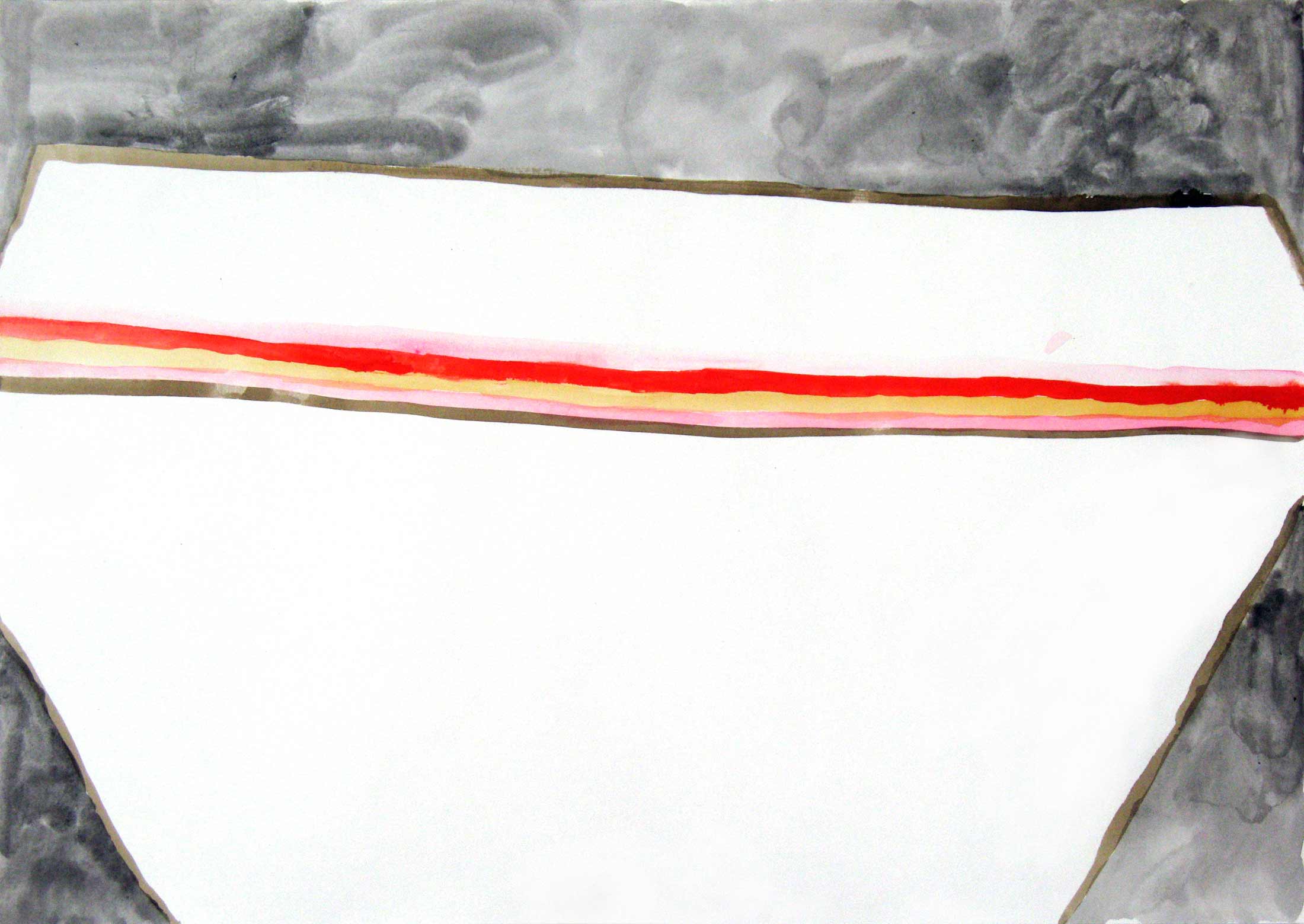 Uit de serie Verwachtingen (Expectations) gouache 29 x 42 cm, 2012