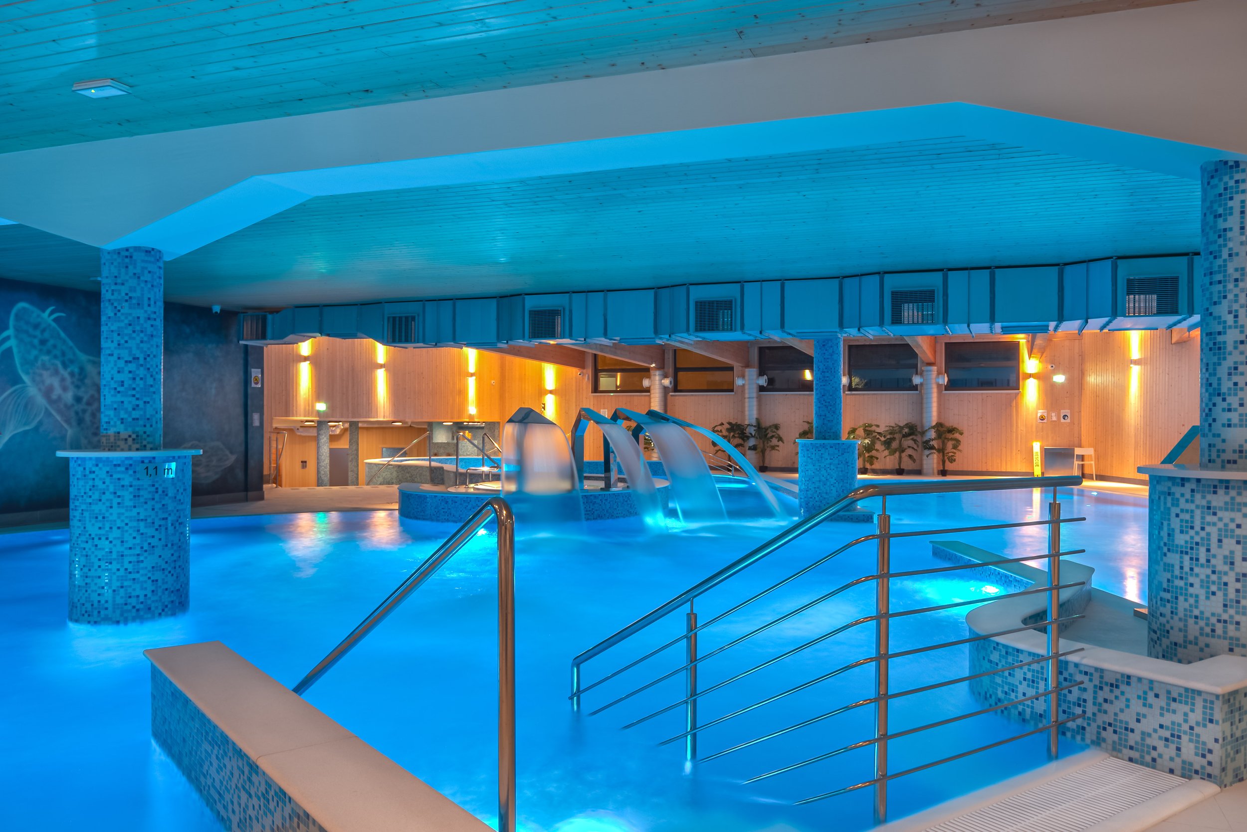 Swimming Pool at Night, River Style Hotel & SPA, Reda
