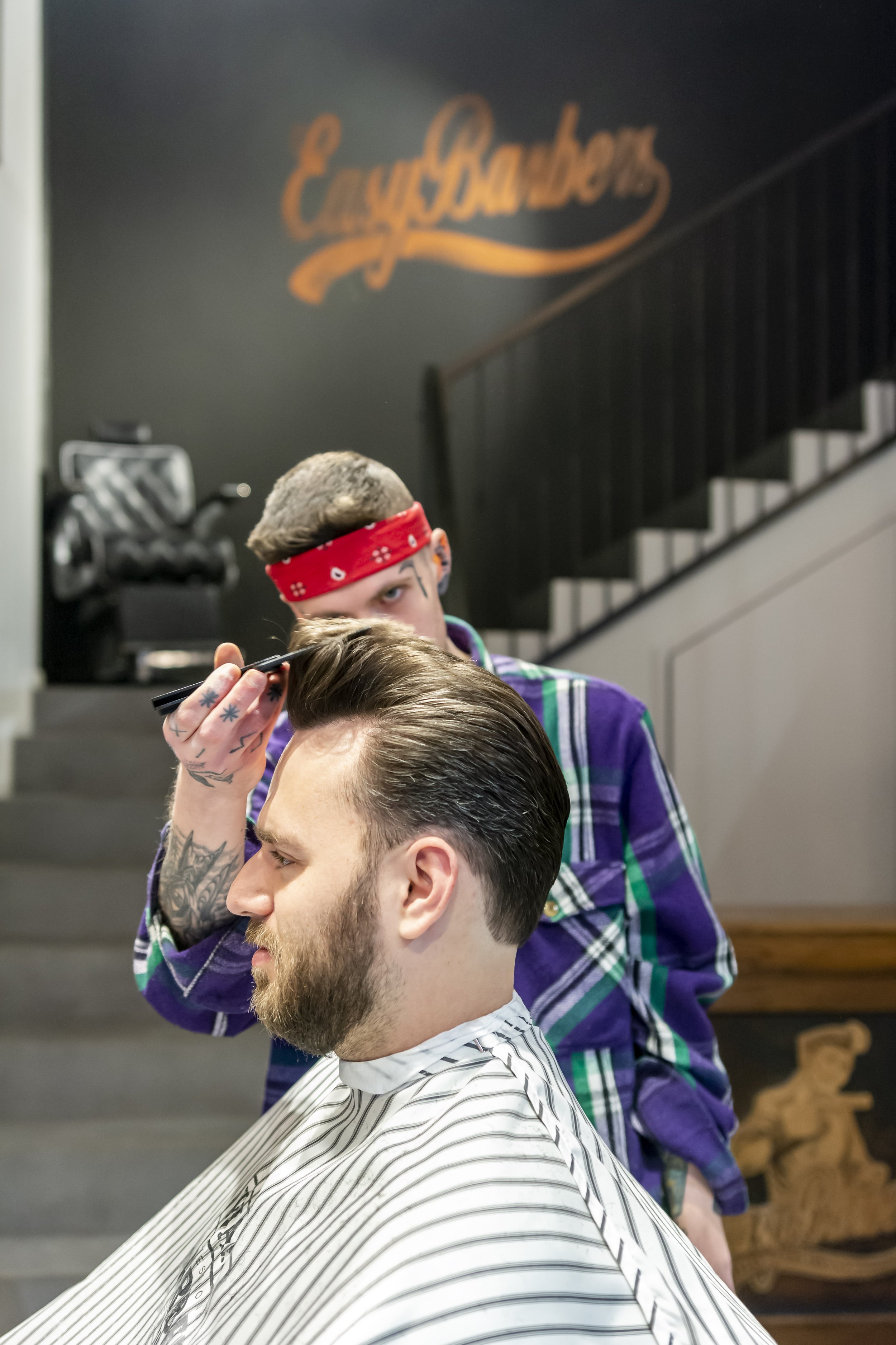  Sesja w Easy Barbers dla Magazynu Garnizon Hossa 