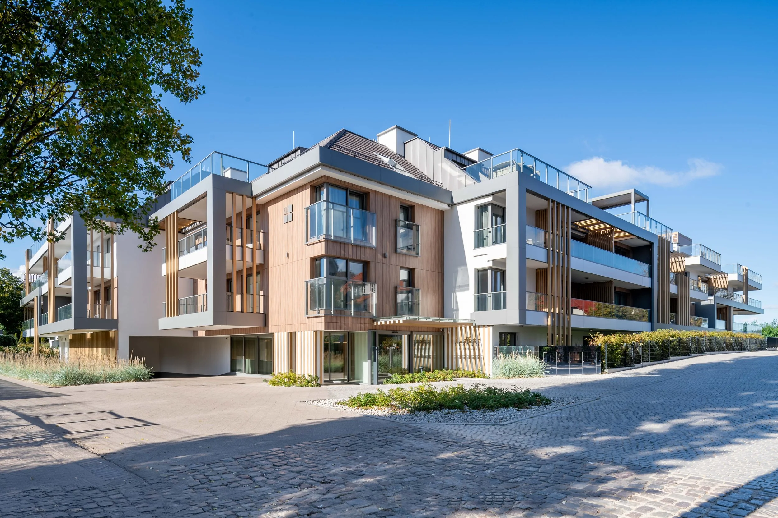 Merwede Residence in Gdansk, NDI Developer; fronts: Baumit