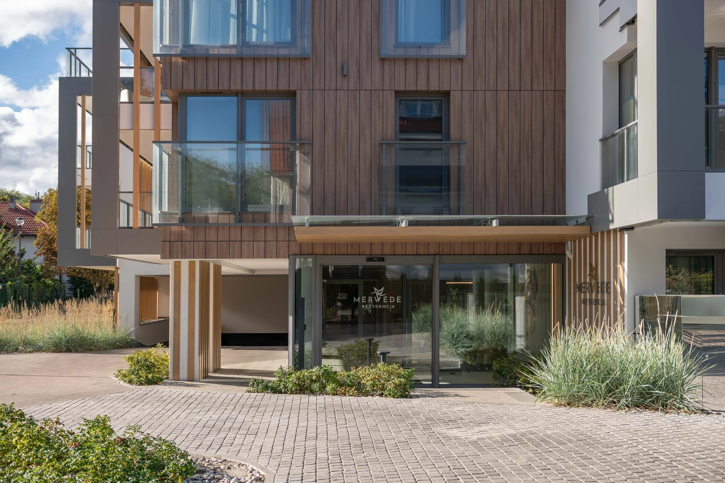 Merwede Residence in Gdansk, NDI Developer; fronts: Baumit