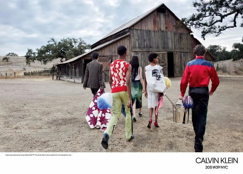 BLÉSNYA MINHER for CALVIN KLEIN 205W39NYC S/S 2018 Campaign