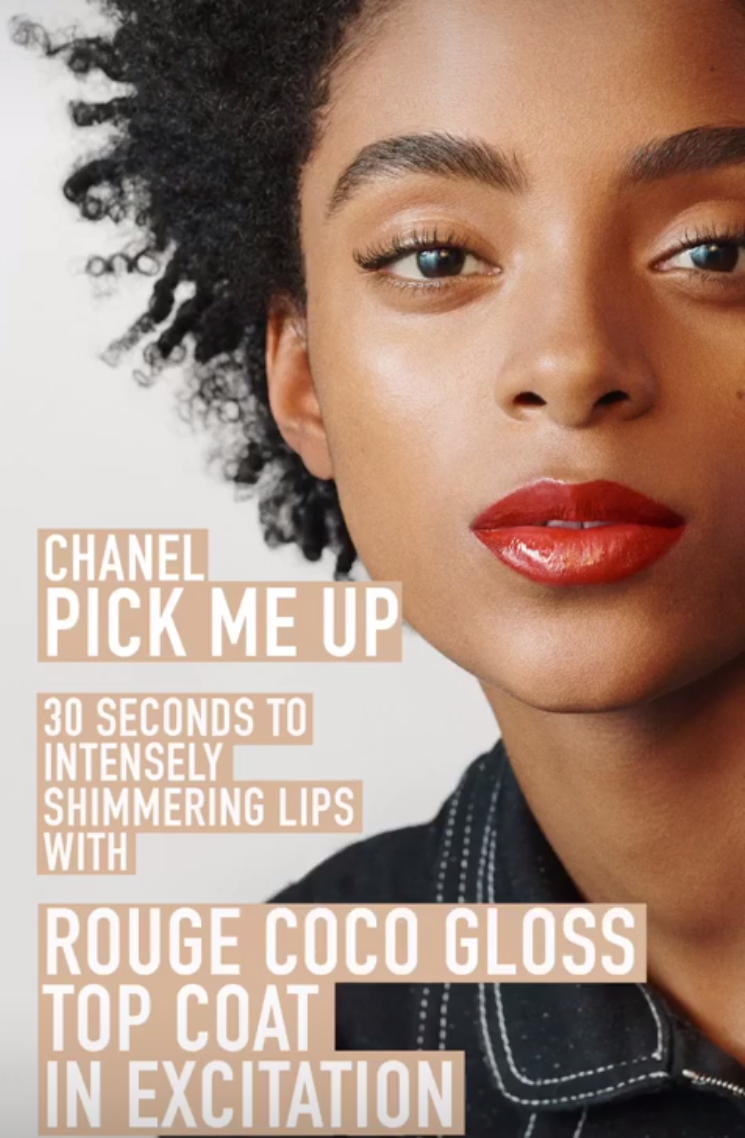 ALÉCIA MORAIS for CHANEL "Pick me up" S/S 2018 Campaign