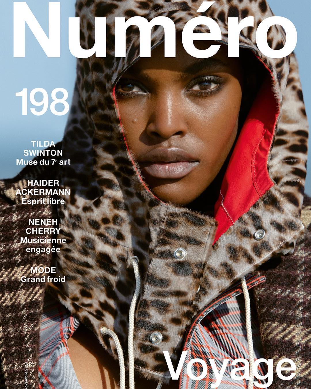AMILNA ESTEVÃO for NUMÉRO November 2019 Cover &amp; Editorial 