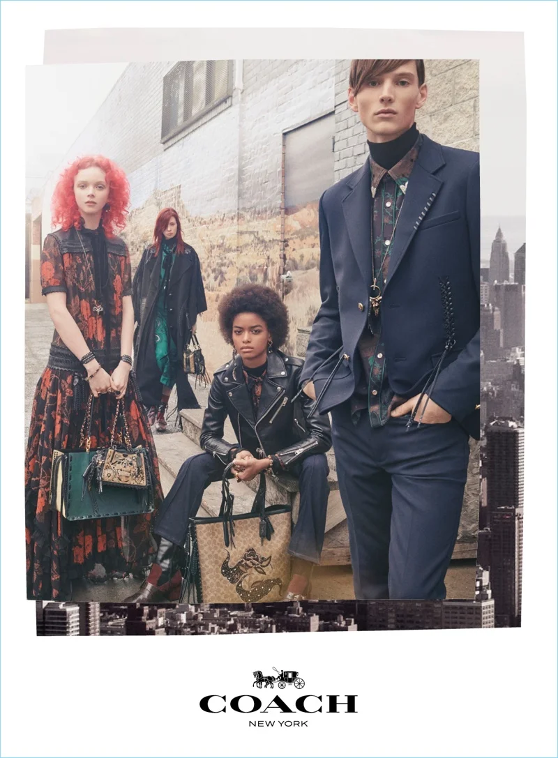 BLÉSNYA MINHER for COACH F/W 2018 Campaign