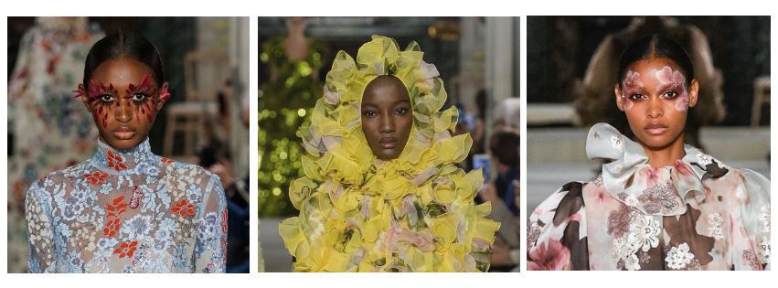 VERÓNICA CABRAL, SOMPA ANTÓNIO &amp; BLÉSNYA MINHER for VALENTINO Haute Couture Spring 2019
