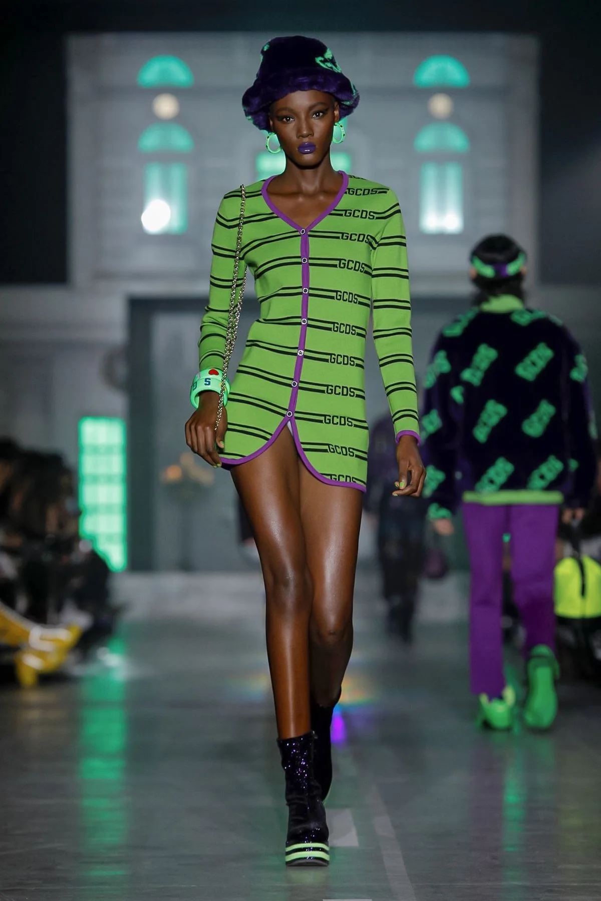 SOMPA ANTÓNIO walking for GCDS Fall 2019 MFW