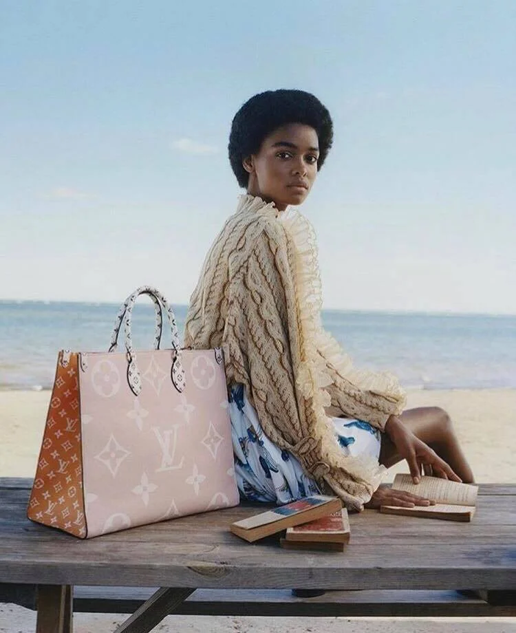 BLÉSNYA MINHER for LOUIS VUITTON Monogram Giant Summer 2019 Campaign