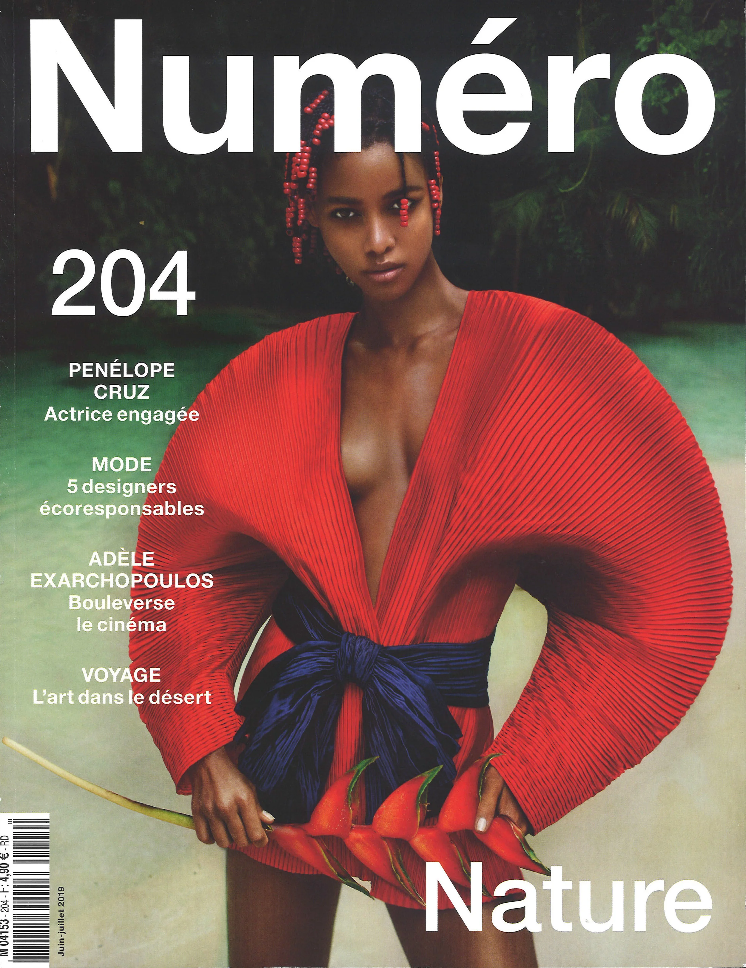 BLÉSNYA MINHER for NUMÉRO June Issue Cover &amp; Editorial