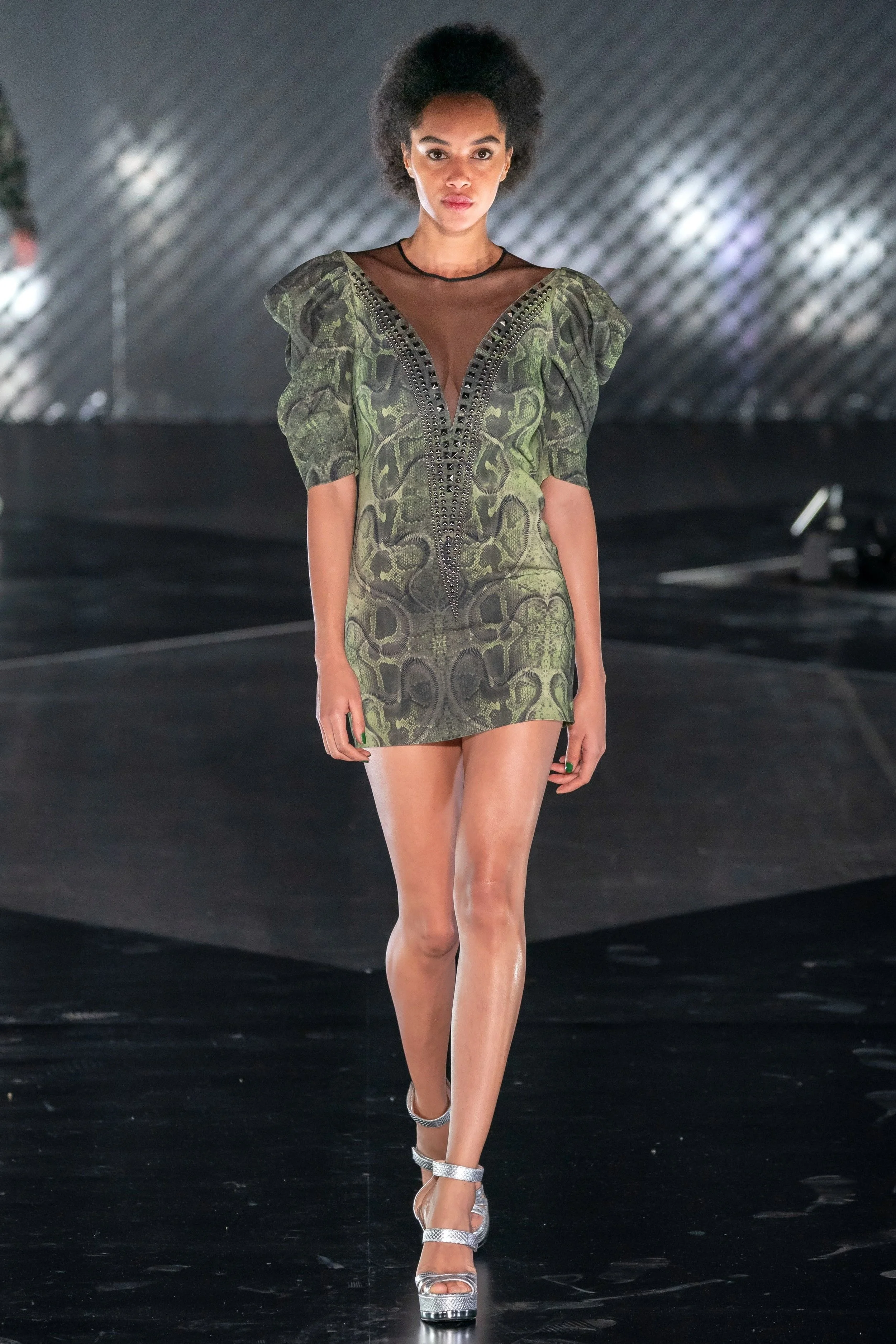 ELSA BALDAIA walking for JOHN RICHMOND Spring Summer 2020 Menswear in Milan