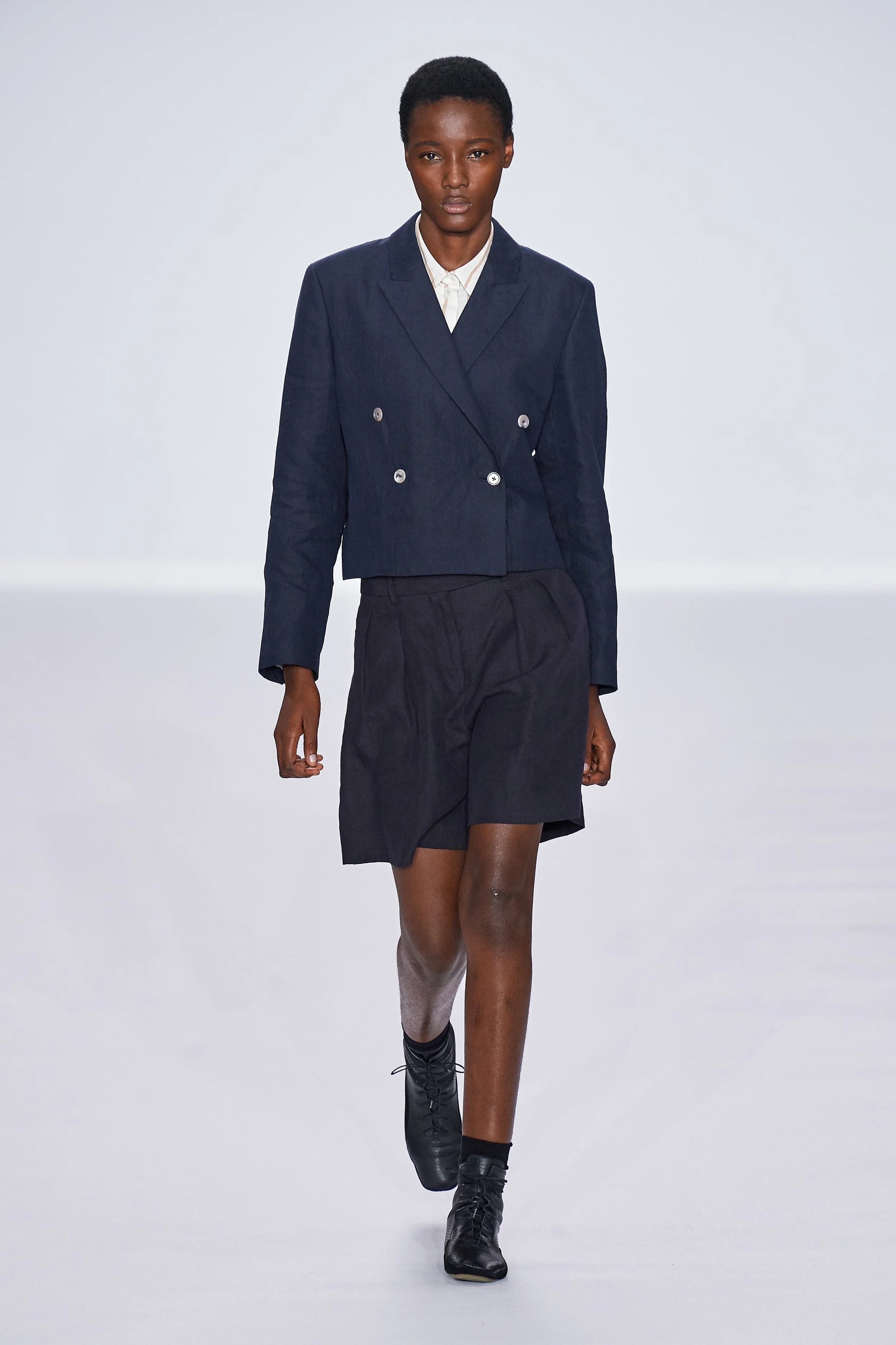 SOMPA ANTÓNIO walking for PAUL SMITH Spring Summer 2020 Menswear in Paris
