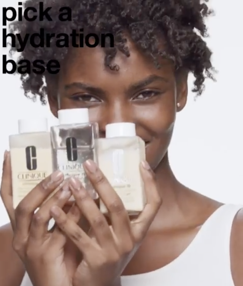 AMILNA ESTEVÃO for CLINIQUE iD Campaign 2019