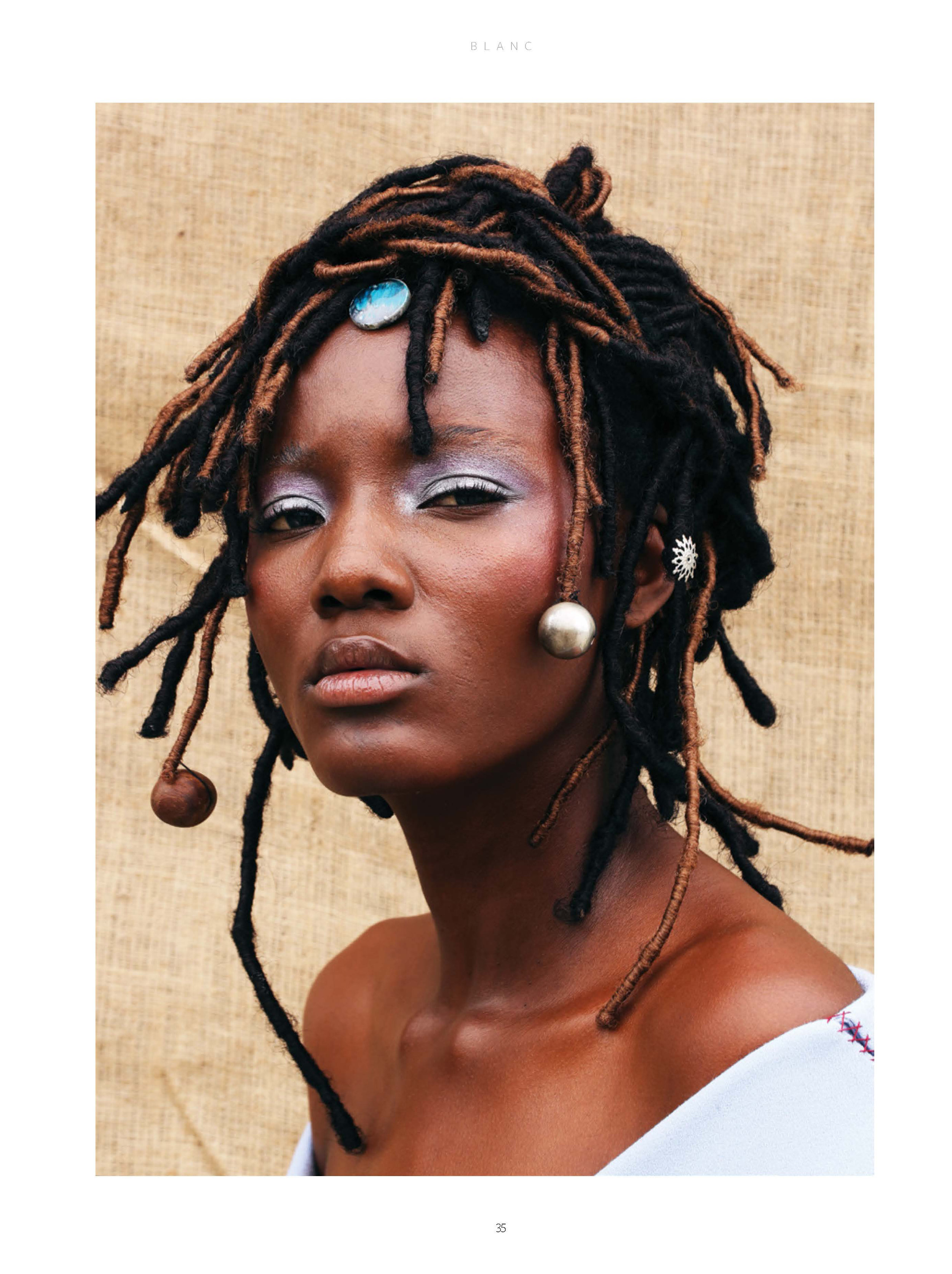 SOMPA ANTONIO for BLANC MAGAZINE Cover &amp; Editorial