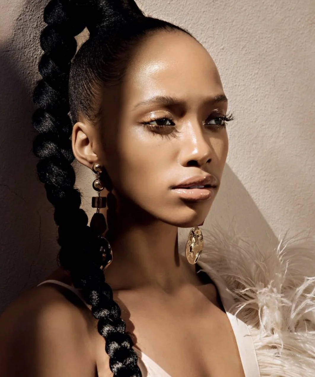 RETHA LETHOKO for TRUE LOVE MAGAZINE August Issue Beauty editorial