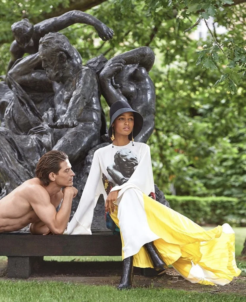 BLÉSNYA MINHER for HARPER'S BAZAAR US September Issue Editorial 