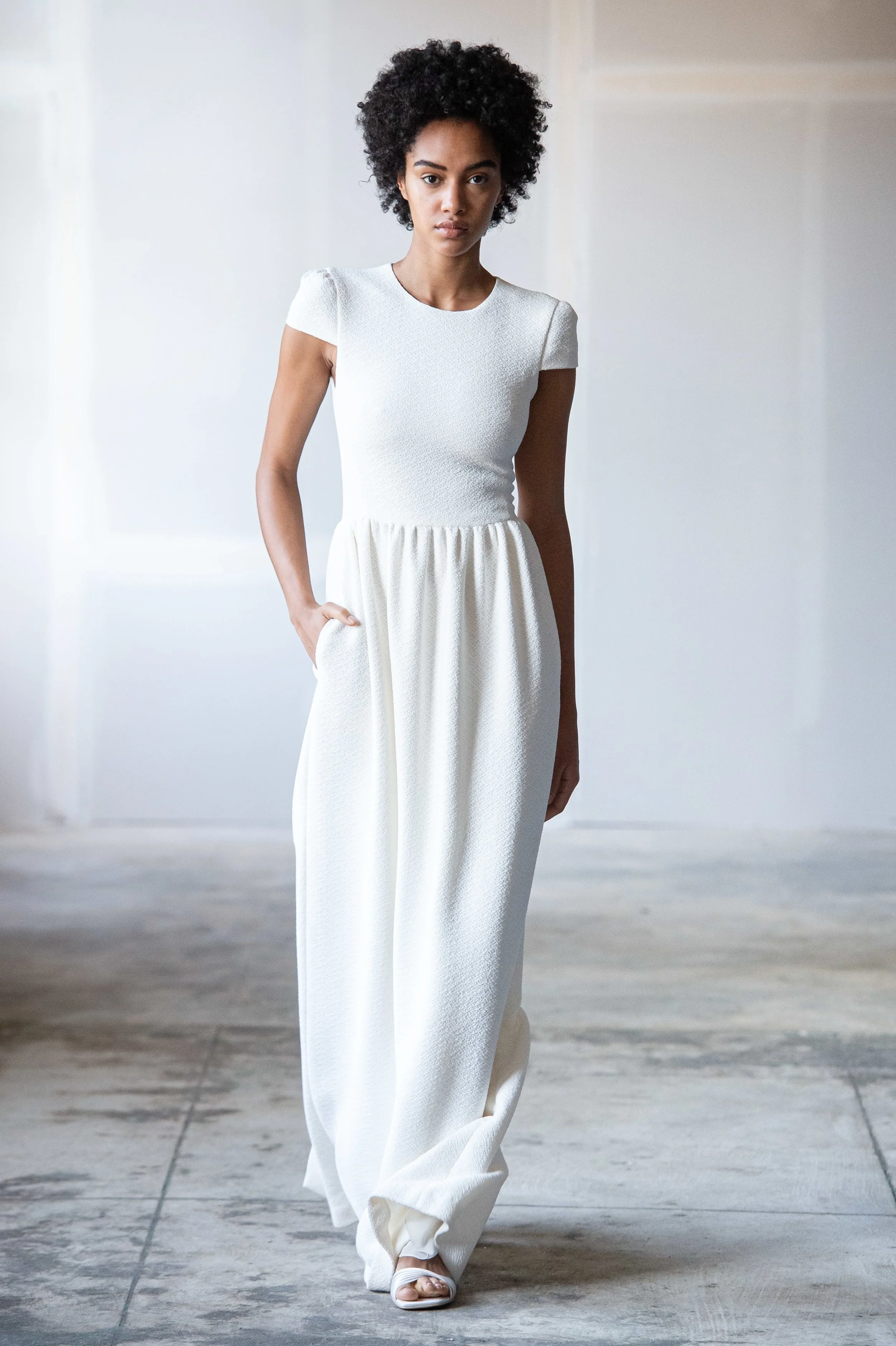 ELSA BALDAIA walking for ADAM LIPPES