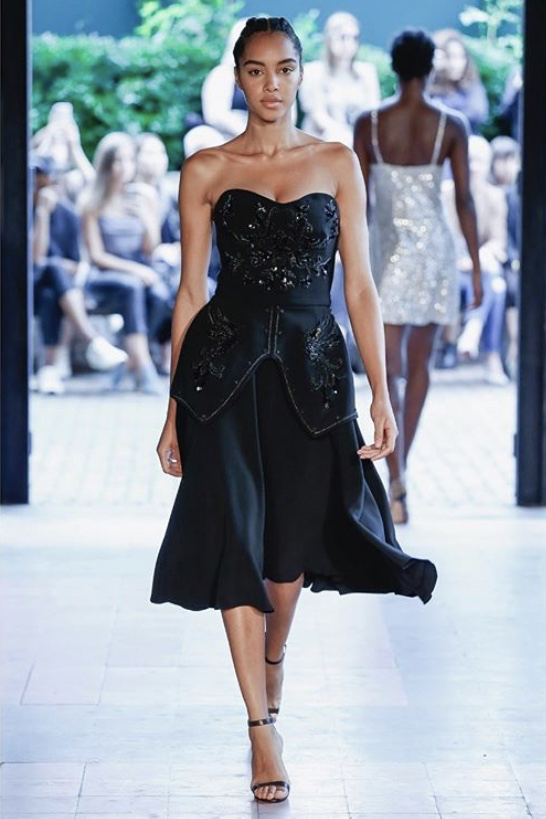 ELSA BALDAIA walking for LBV Spring Summer 2020 NYFW