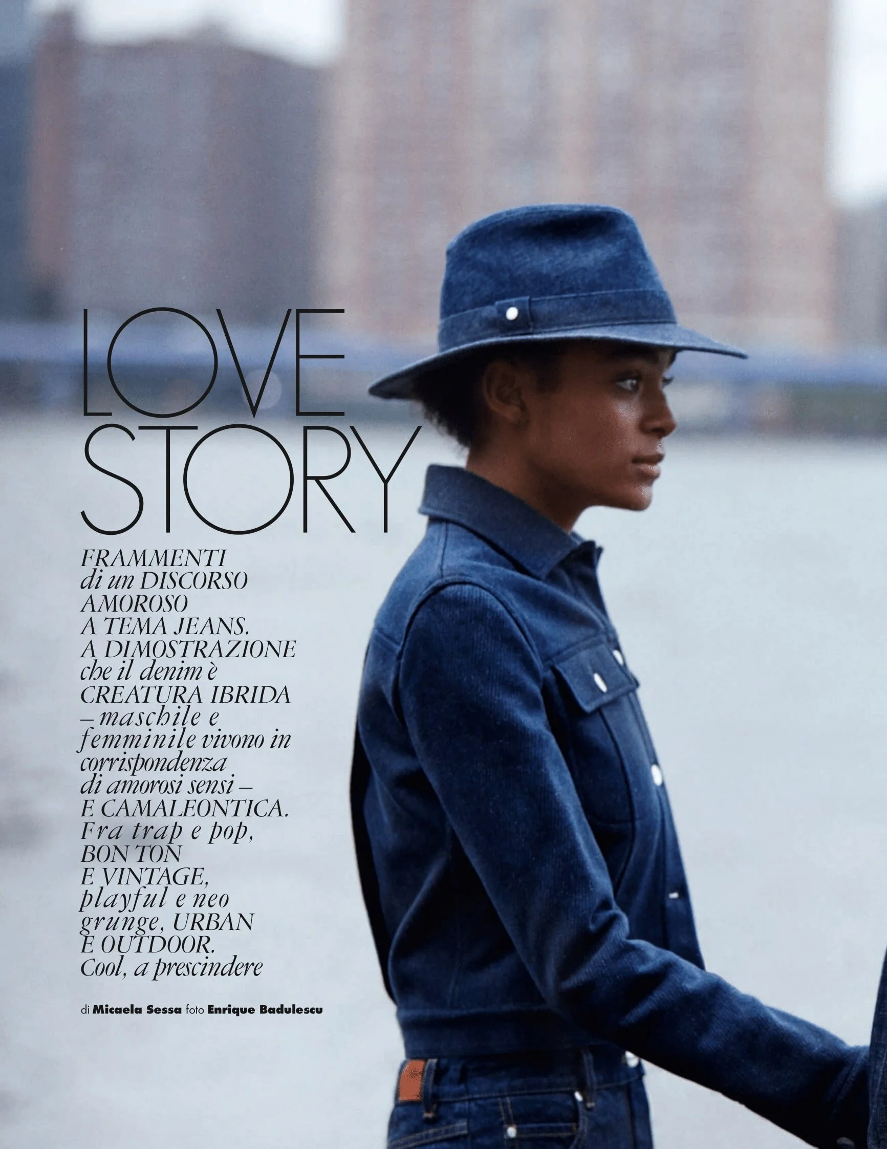 AL CIA MORAIS for ELLE ITALY September Issue Editorial DA BANDA