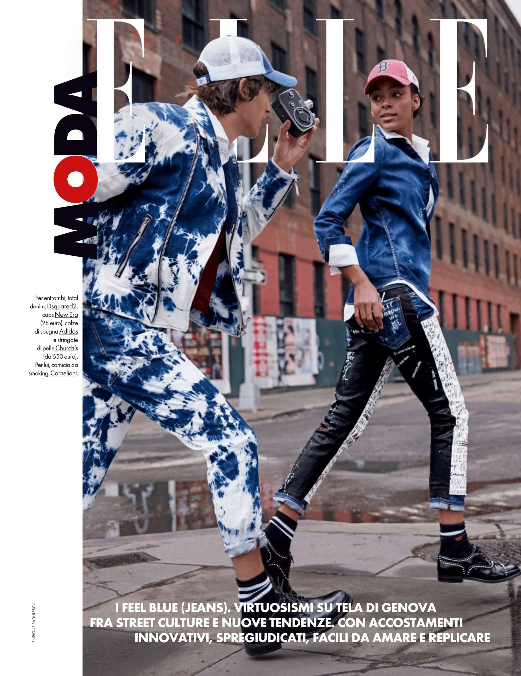 ALÉCIA MORAIS for ELLE ITALY September Issue Editorial