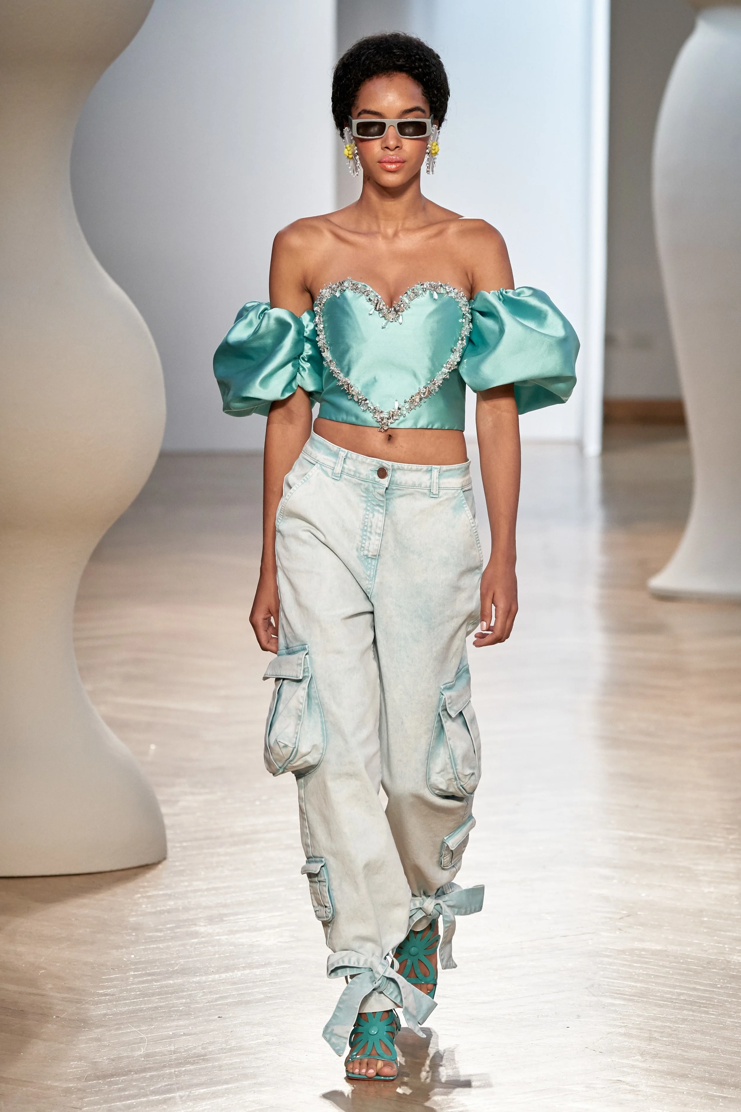 ELSA BALDAIA walking for VIVETTA Spring Summer 2020 MFW